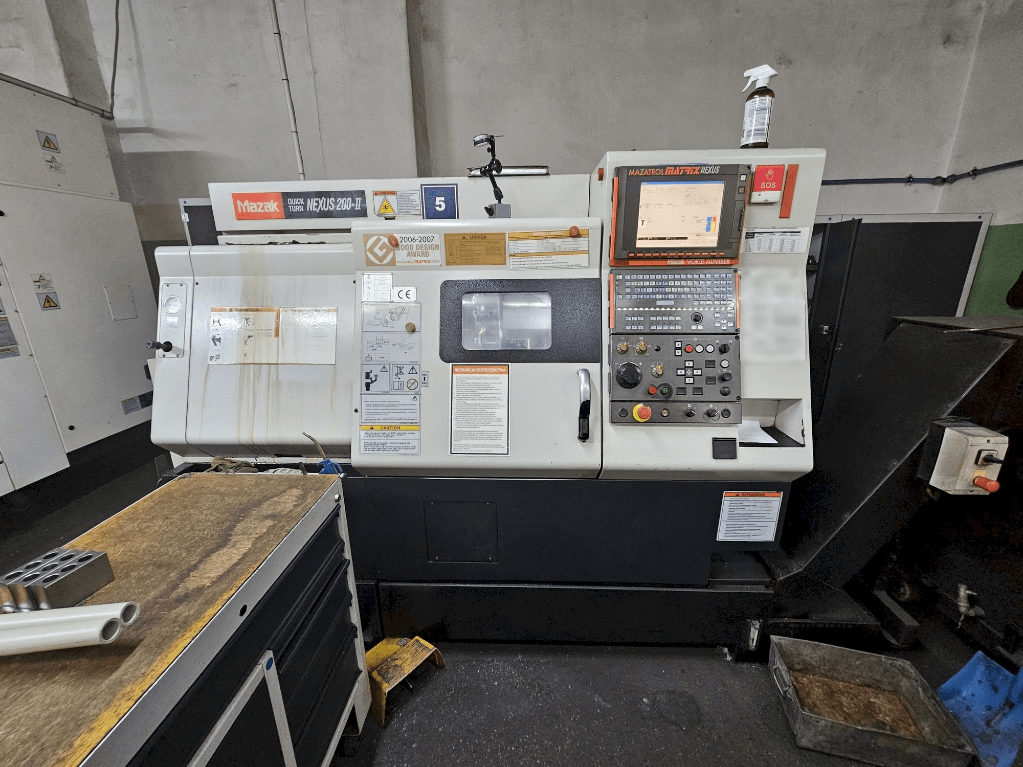 Masina Mazak QUICKTURN NEXUS 200-II eestvaade