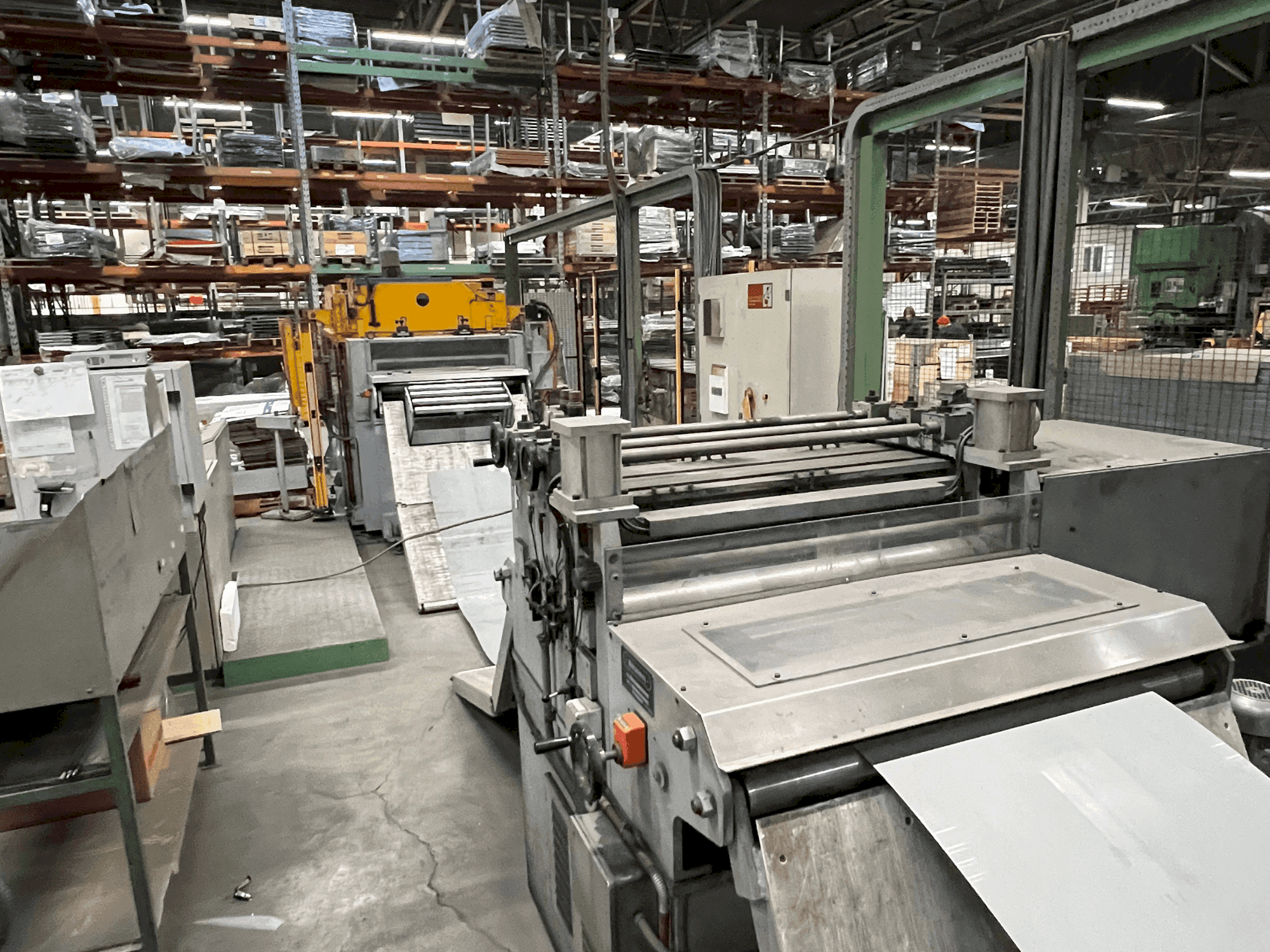 Masina MECASTEEL Coil Press Feeding Line eestvaade