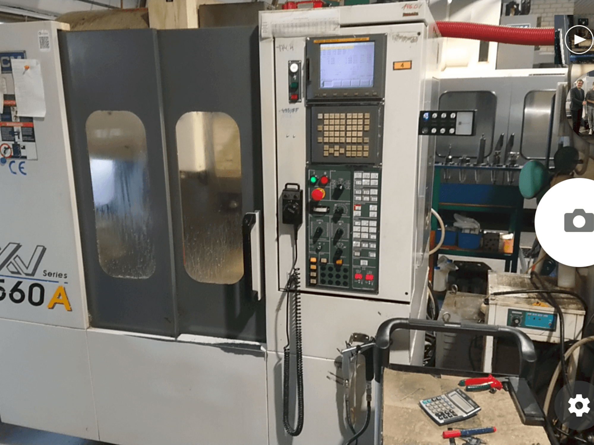 Masina YCM XV560A eestvaade