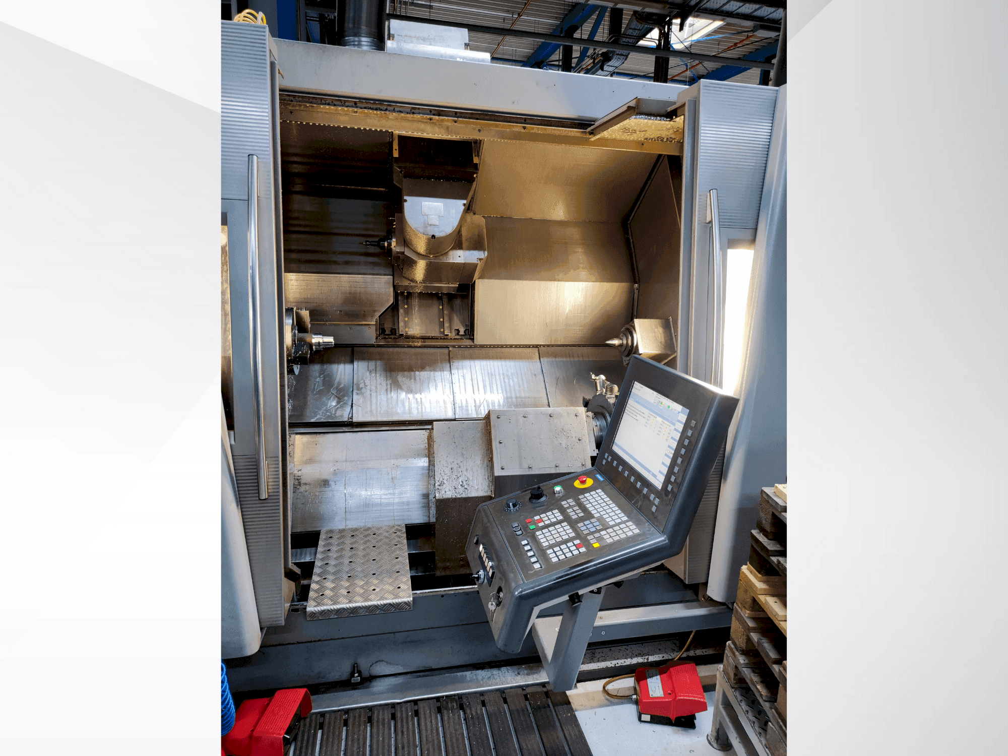 Masina Gildemeister GMX 400 linear eestvaade