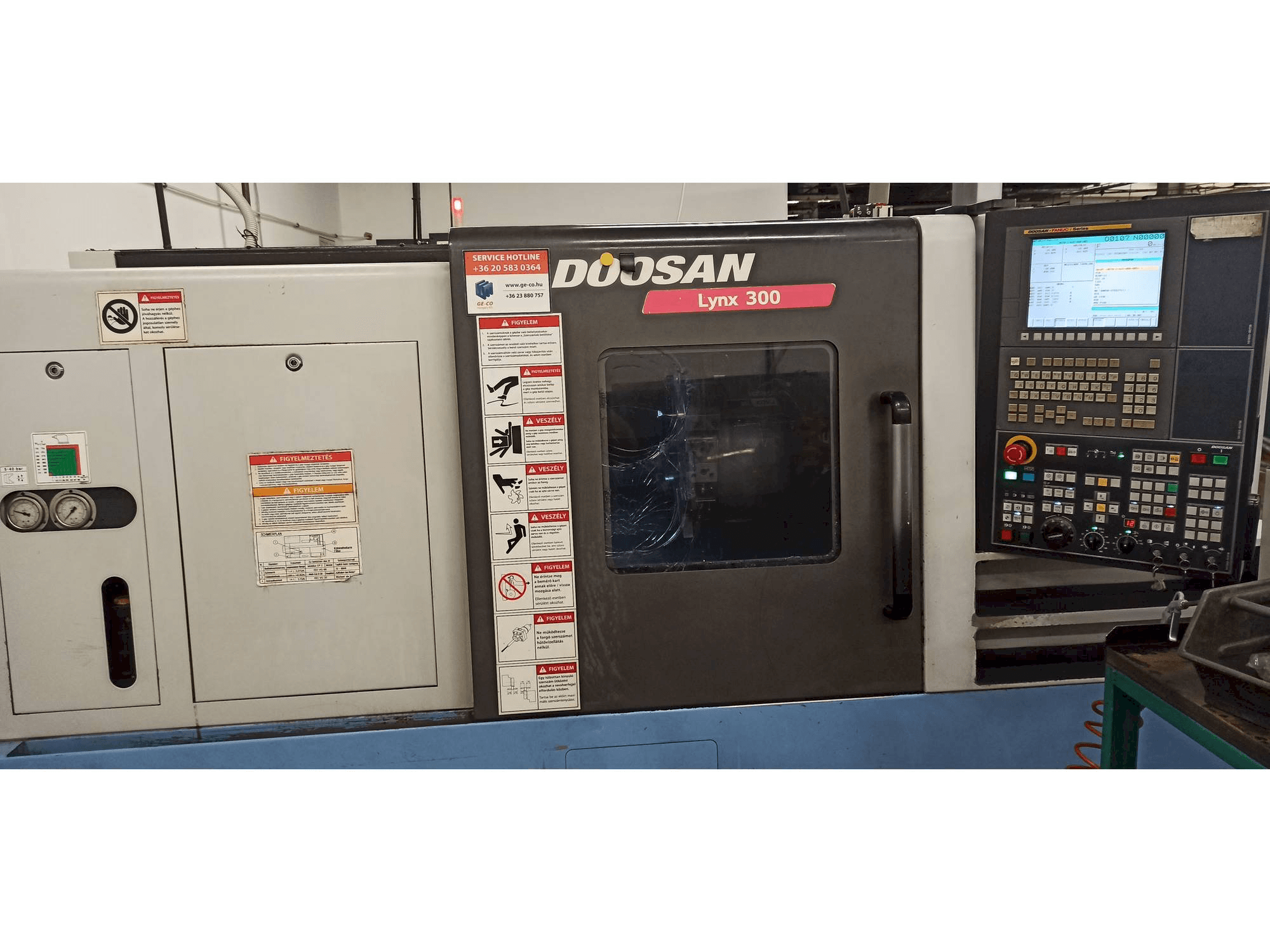 Masina Doosan Lynx 300 eestvaade