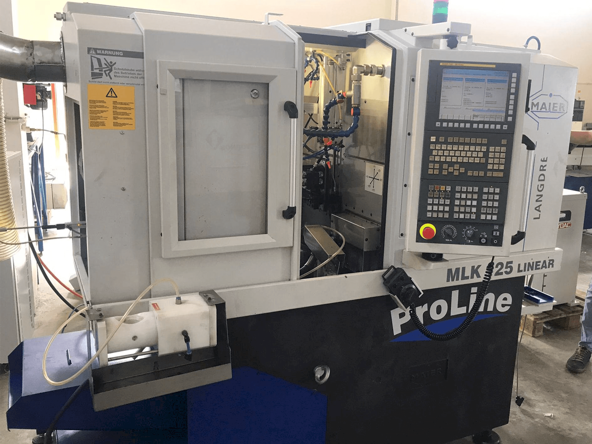 Masina Maier MLK 125 Linear eestvaade