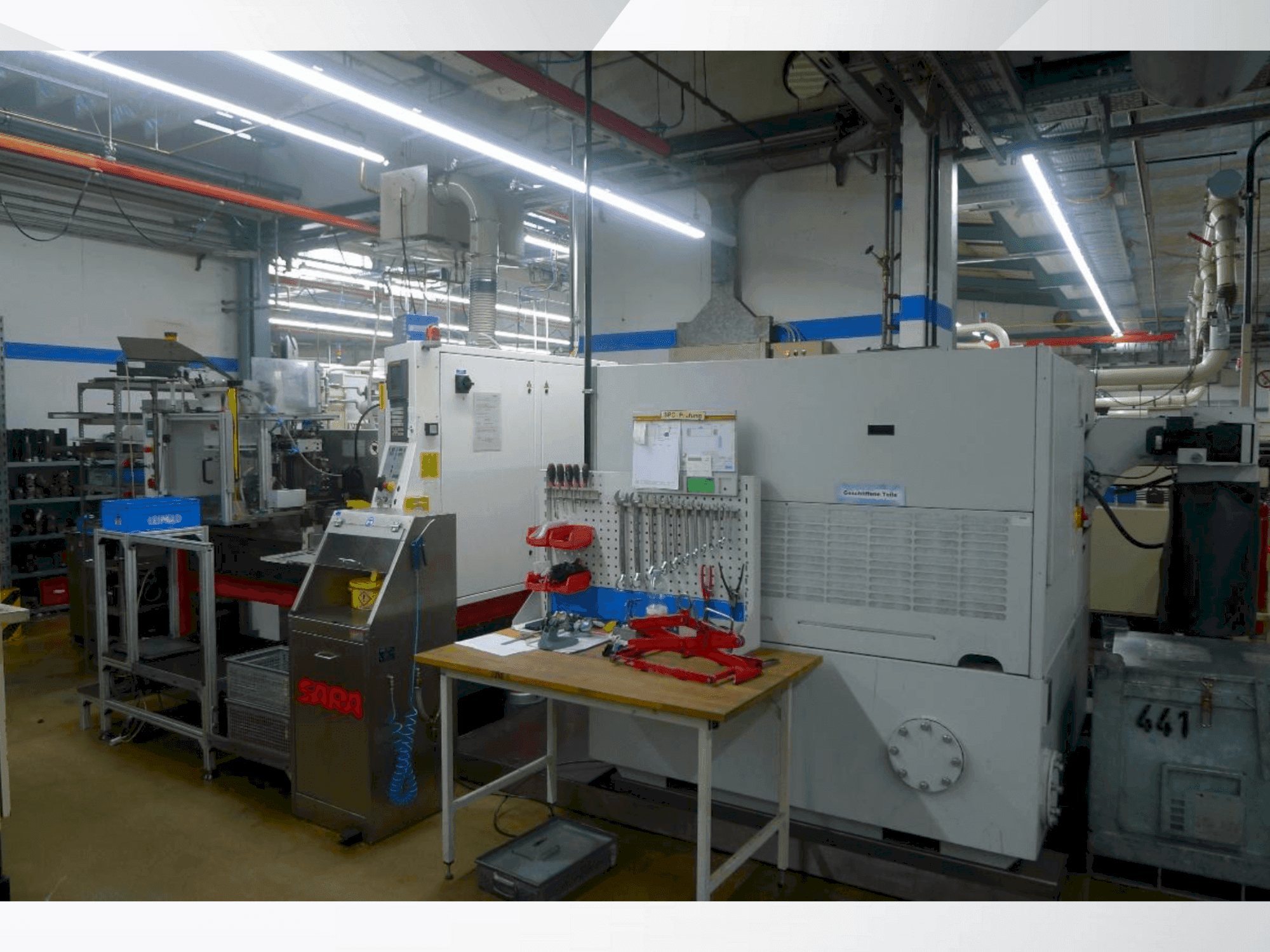 Masina TSCHUDIN ecoLine 400 külgvaade