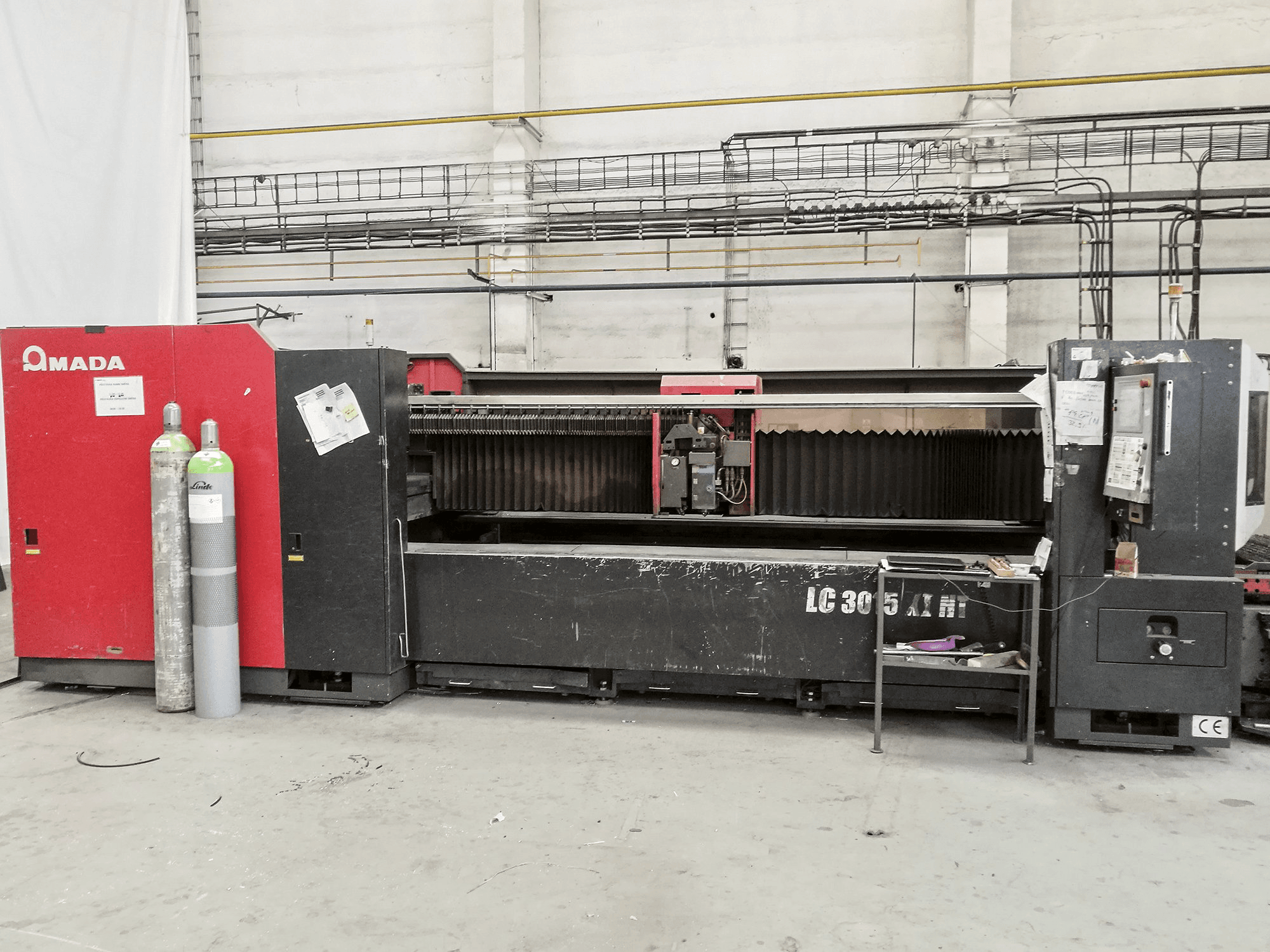 Masina AMADA LC 3015 X1 NT eestvaade