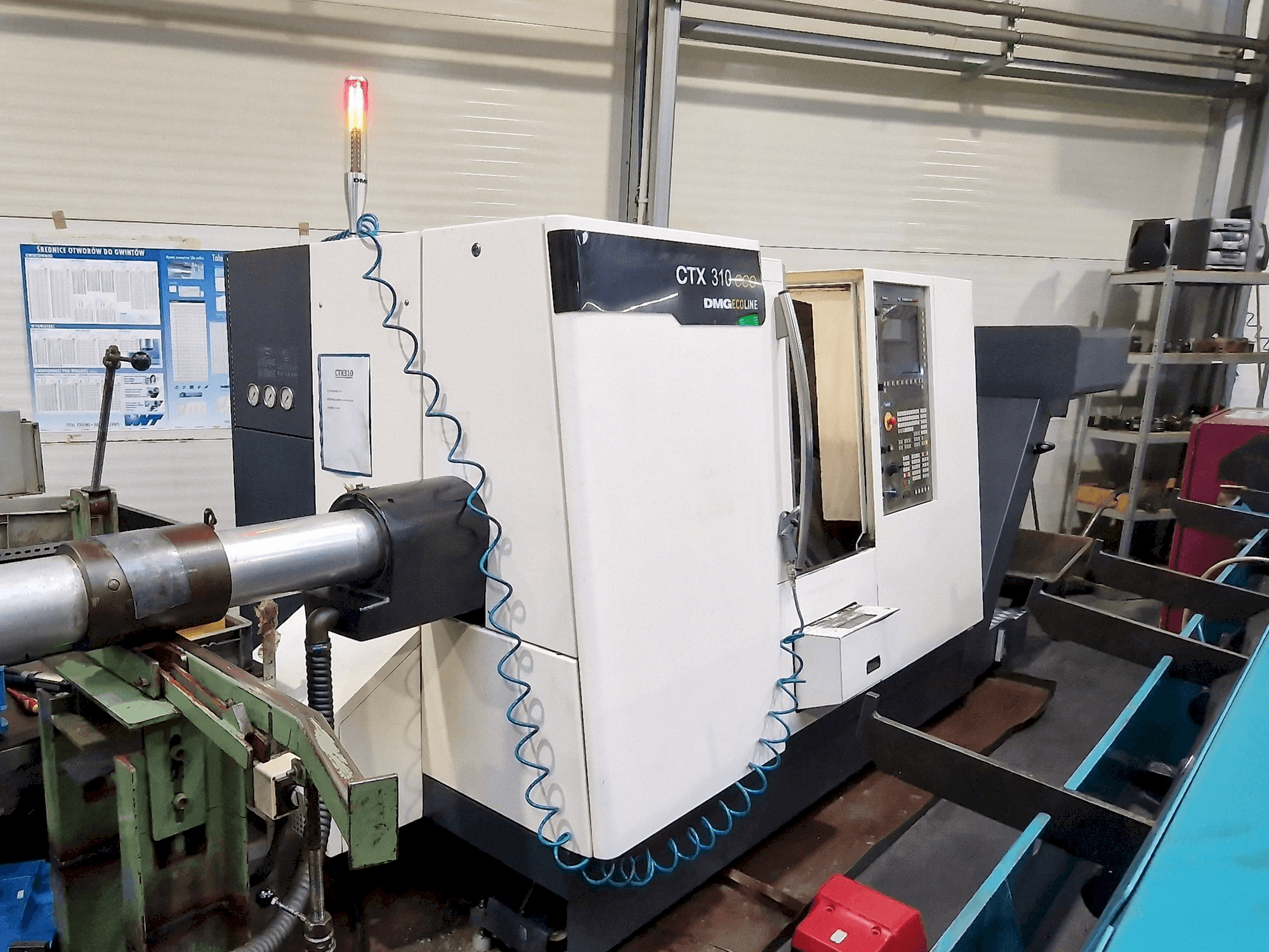 Masina DMG CTX 310 ecoline vasaku külje vaade