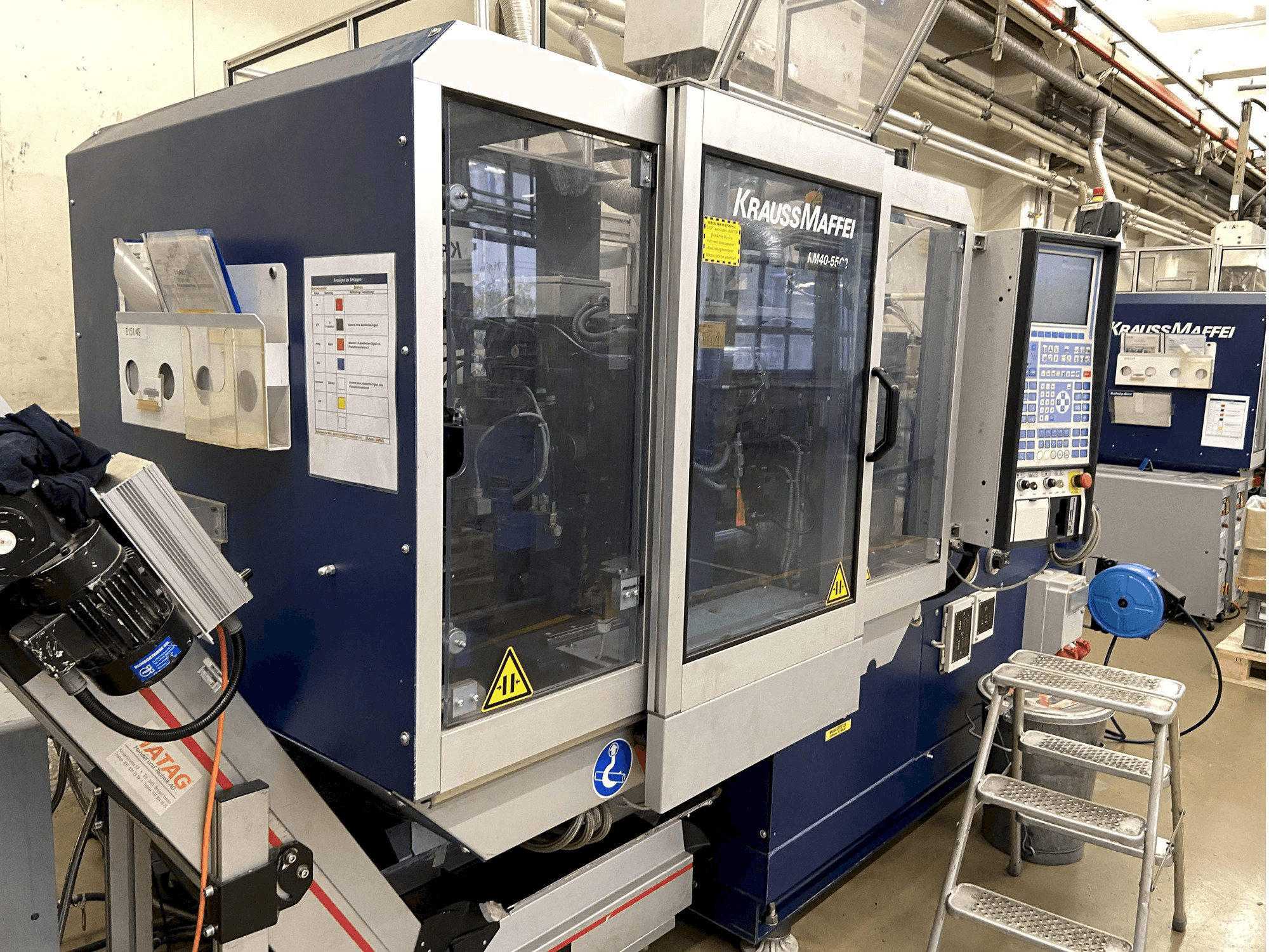 Masina Krauss Maffei 40-55 C2 eestvaade