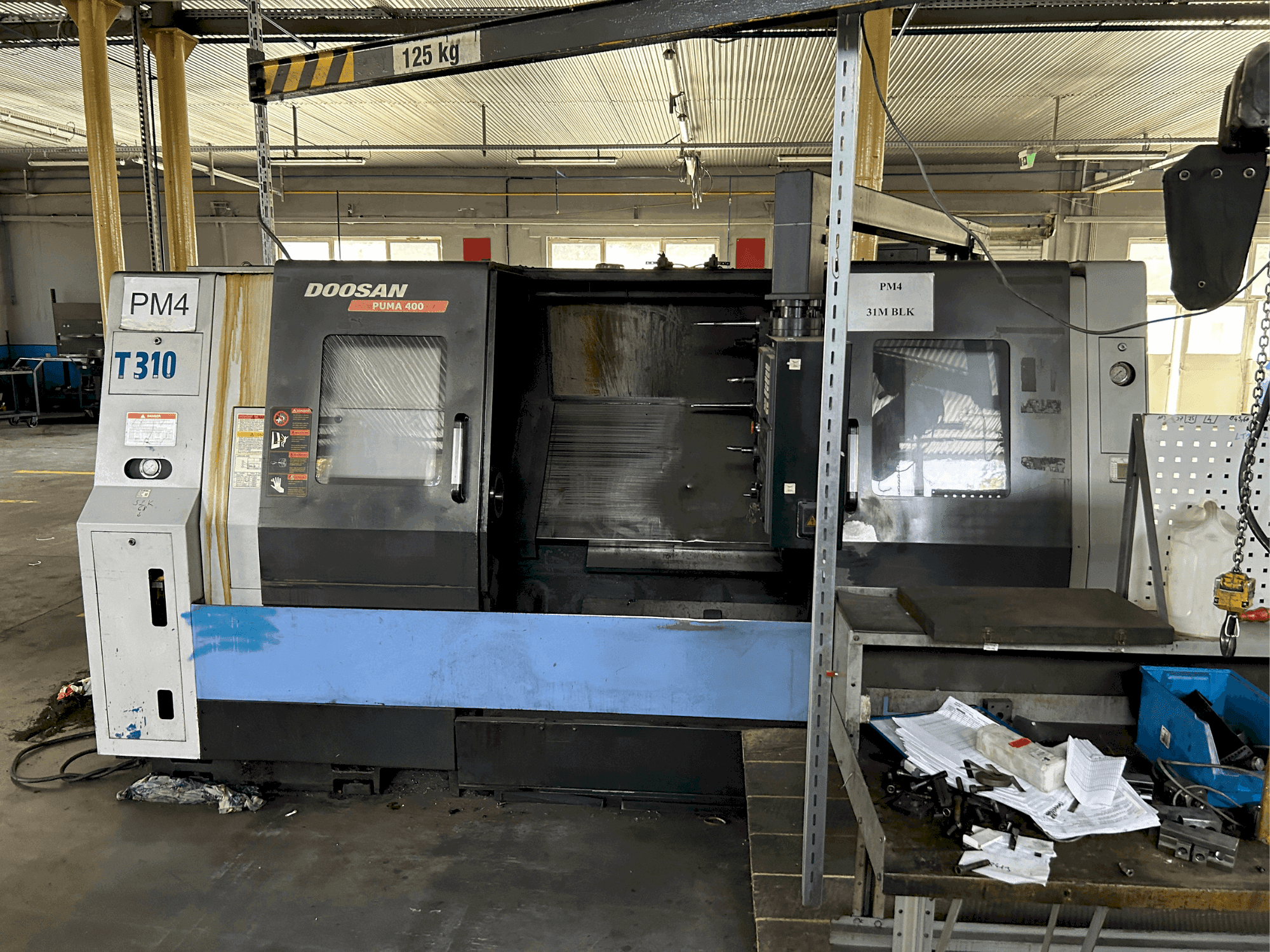 Masina DOOSAN puma 400 B eestvaade