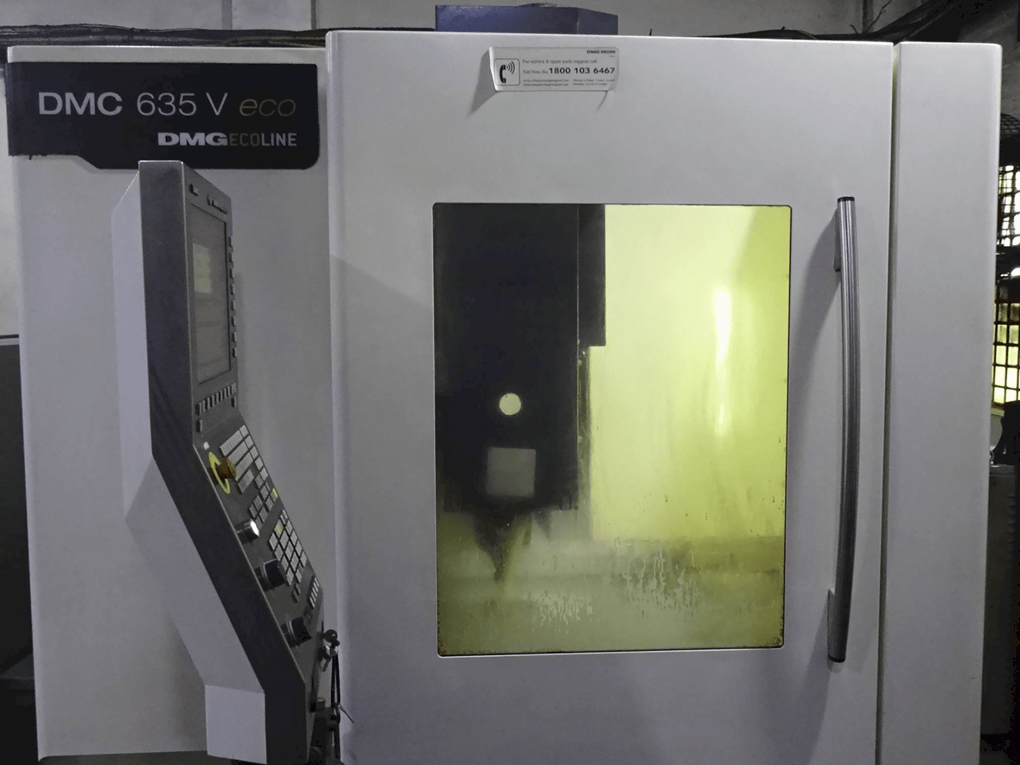 Masina DMG DMC 635 V ECO eestvaade