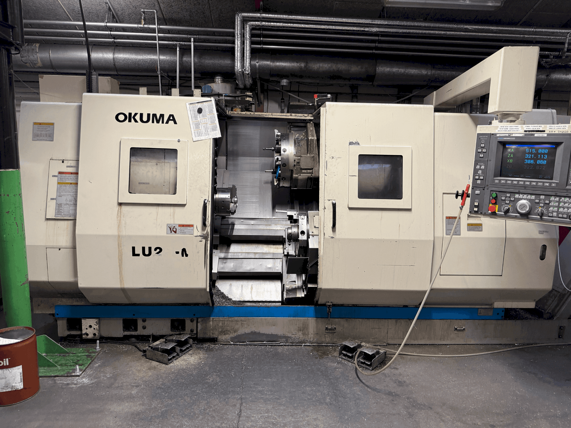 Masina Okuma LU2-M eestvaade