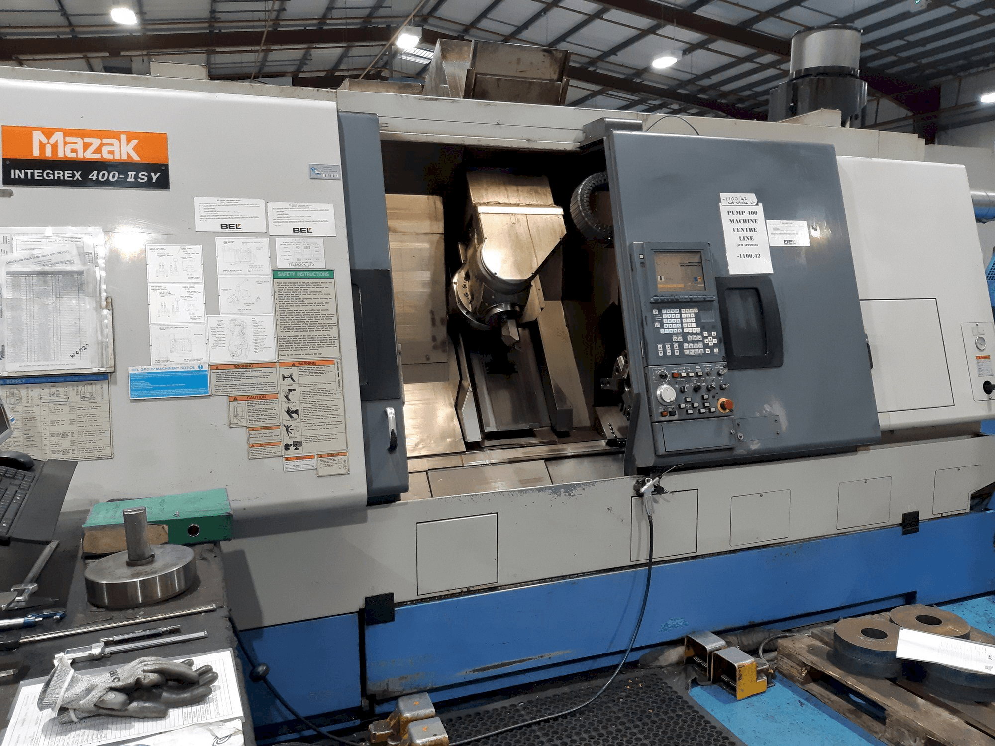 Masina Mazak Integrex 400 II SY eestvaade