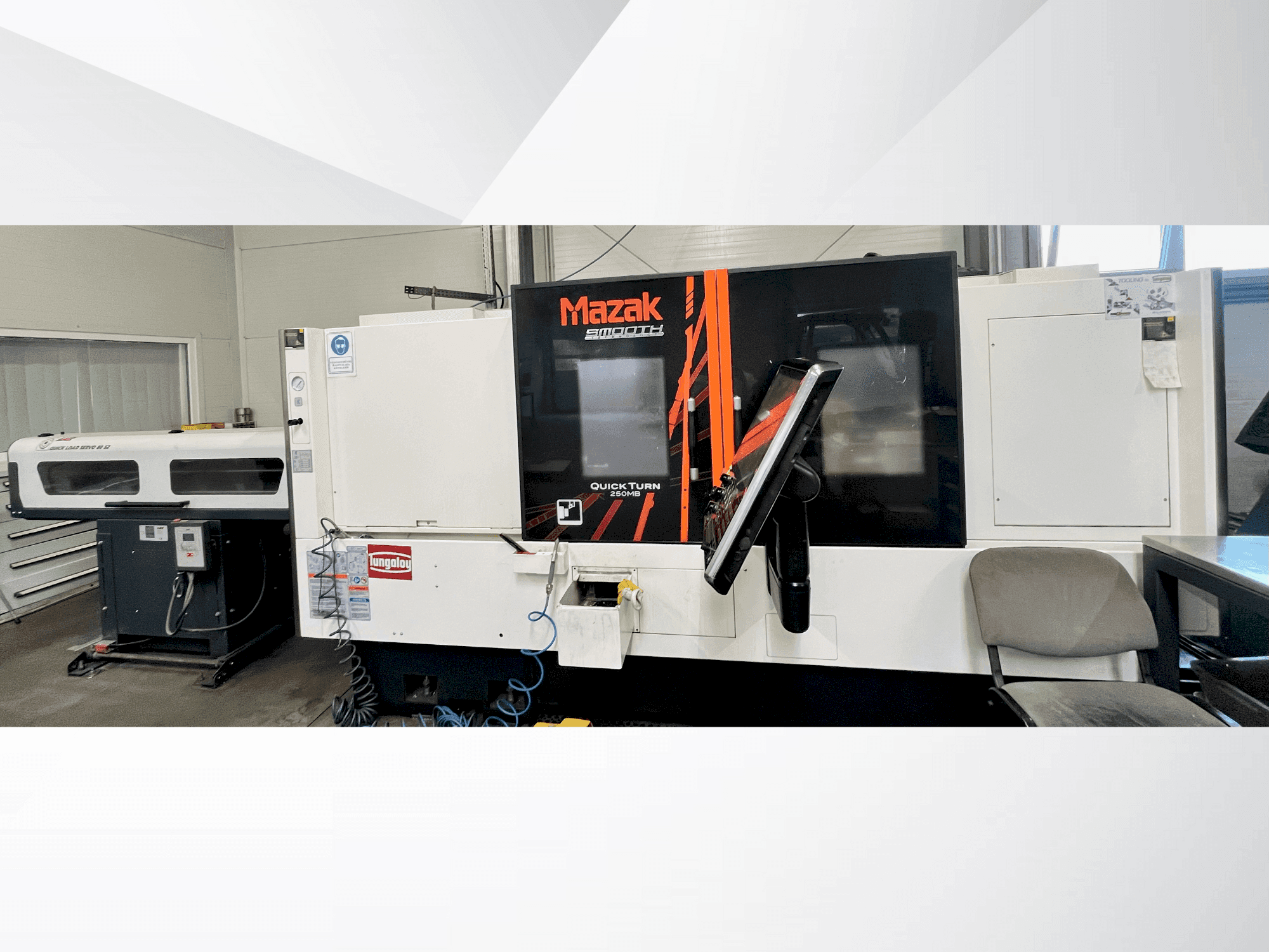 Masina Mazak Quick Turn 250MB eestvaade
