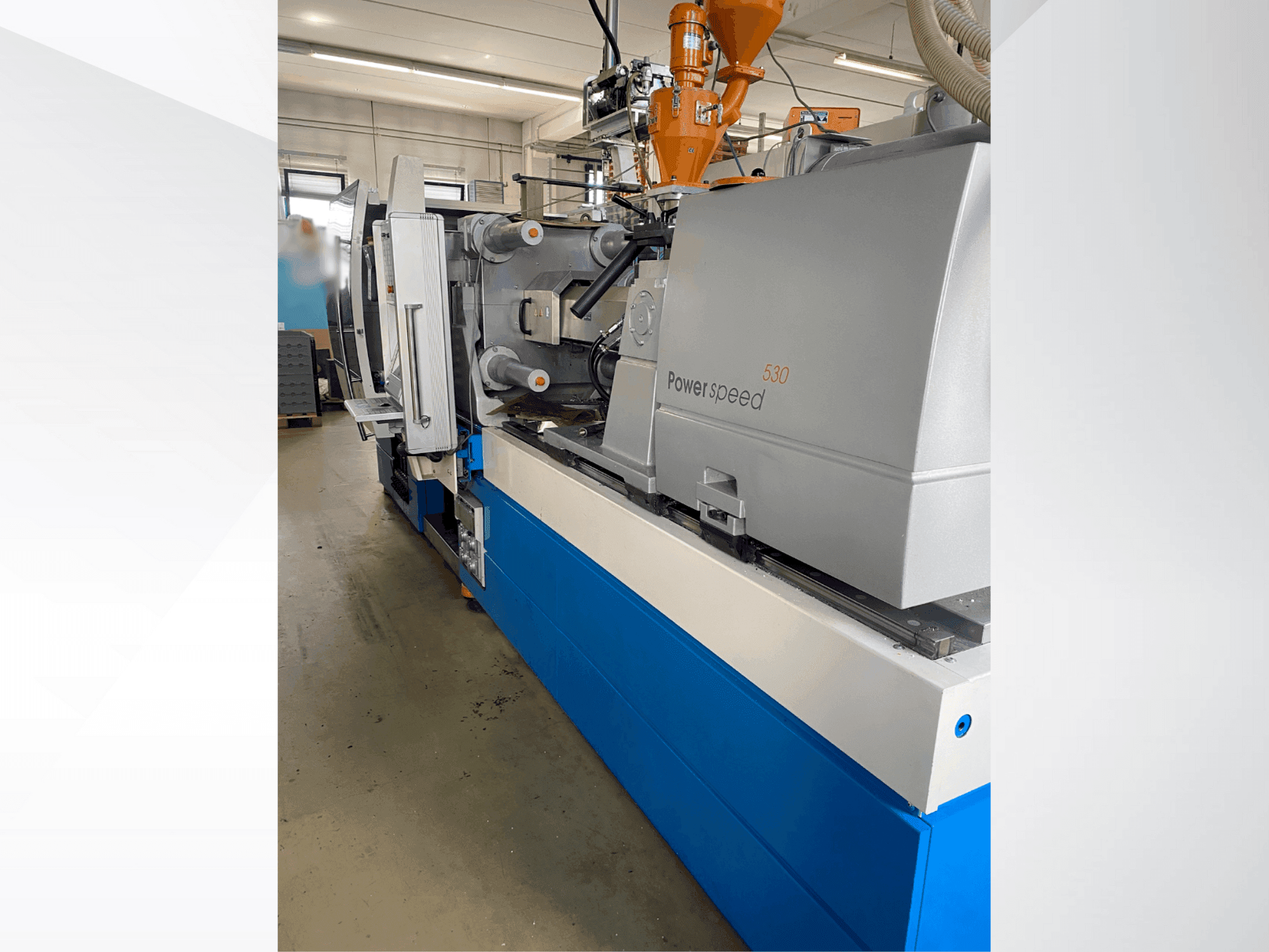 Masina Netstal ELION 1200-530 PS eestvaade