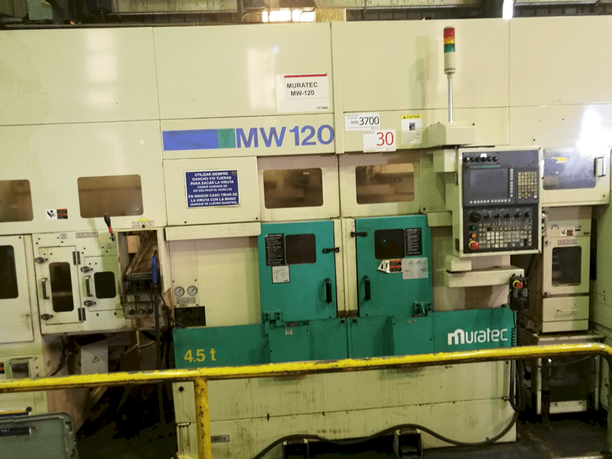 Masina Muratec MW120 eestvaade