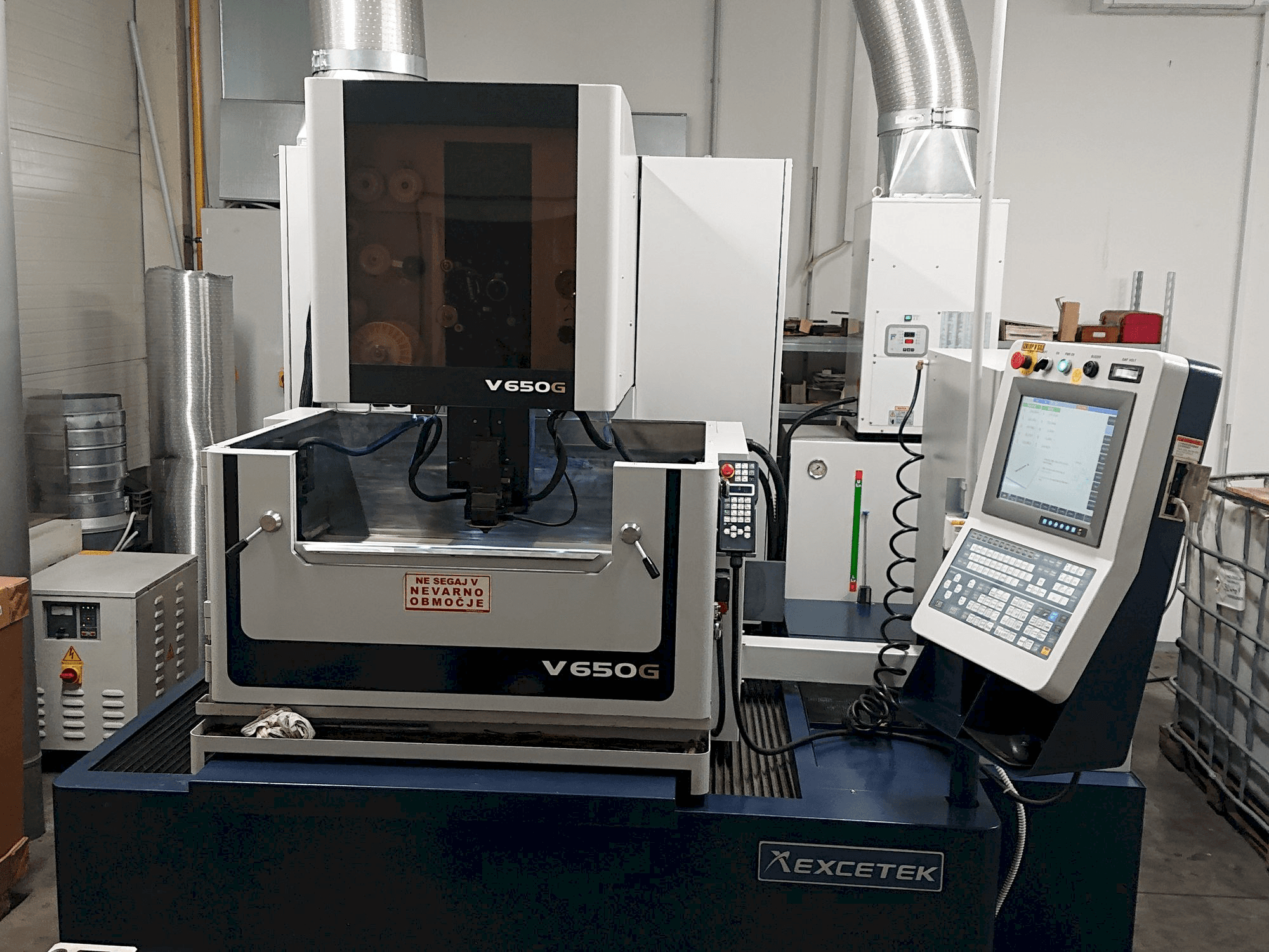 Masina EXCETEK V650G eestvaade