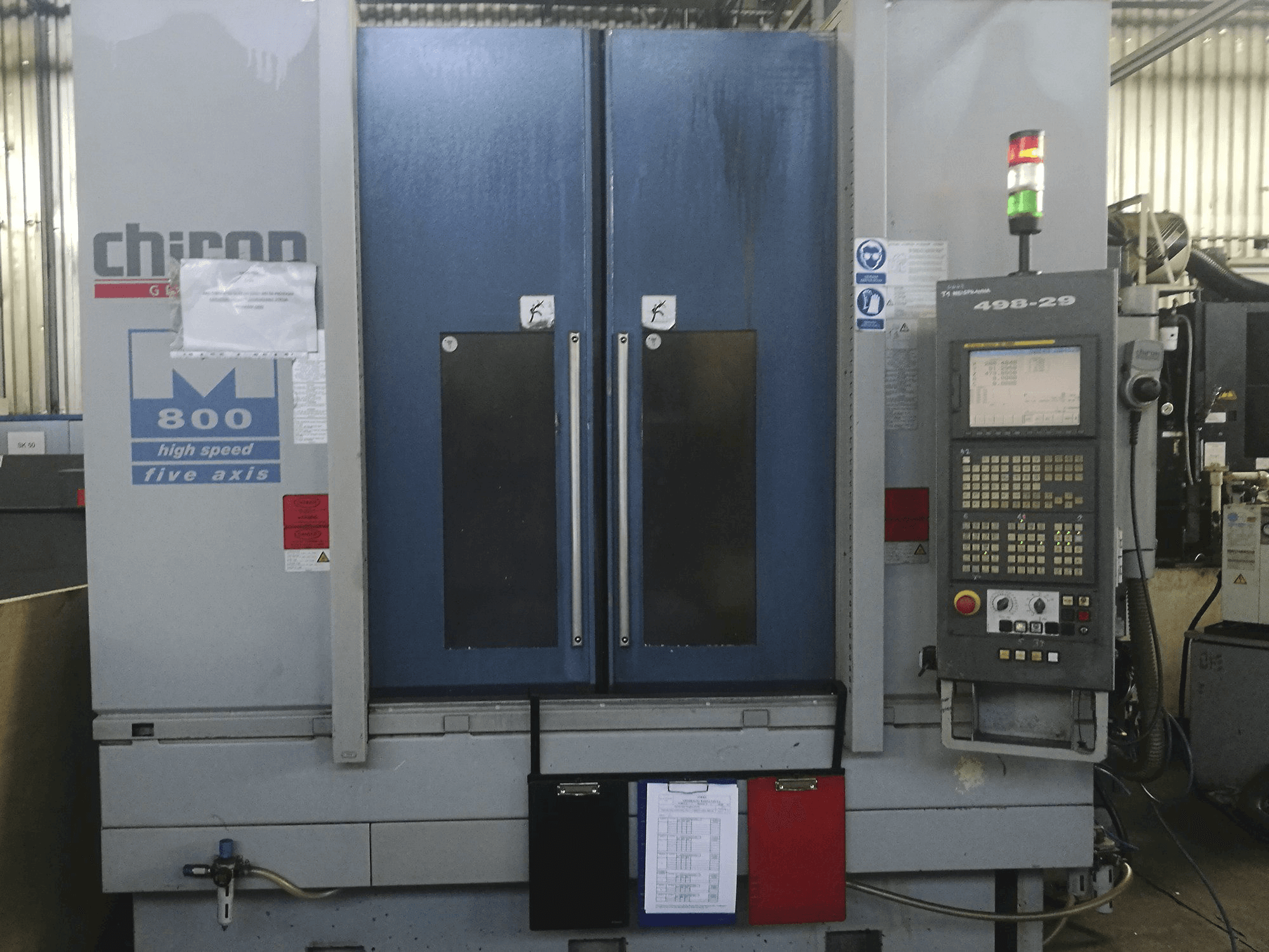 Masina CHIRON MILL 800 eestvaade