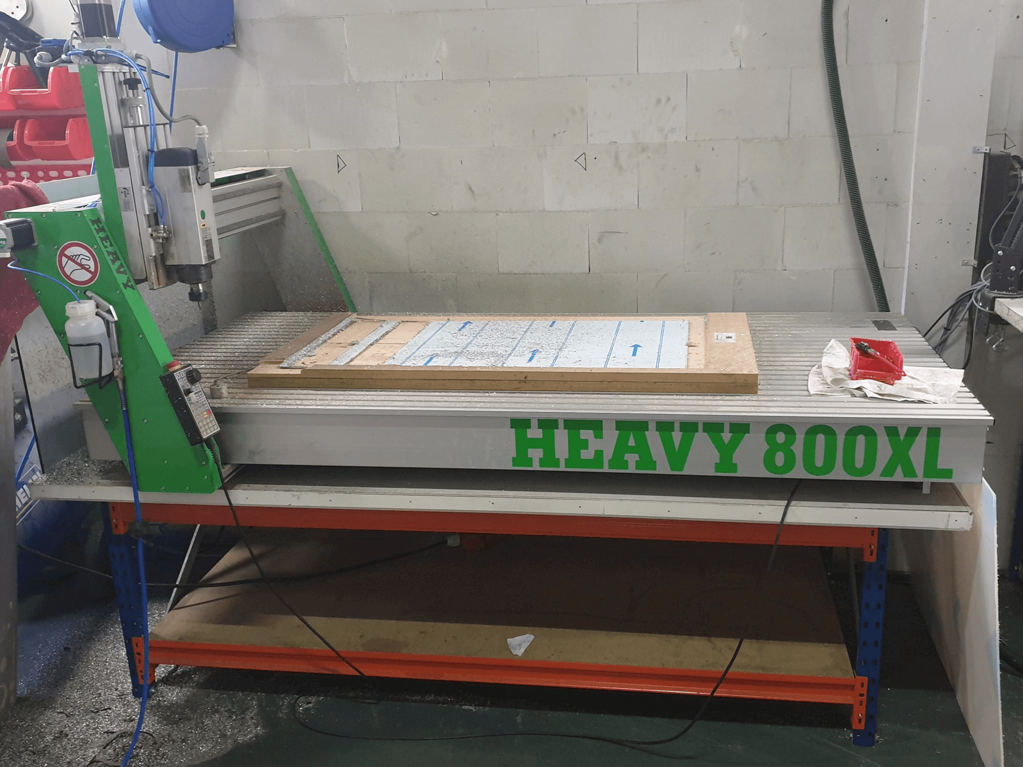 Masina EAS HEAVY 800 XL eestvaade