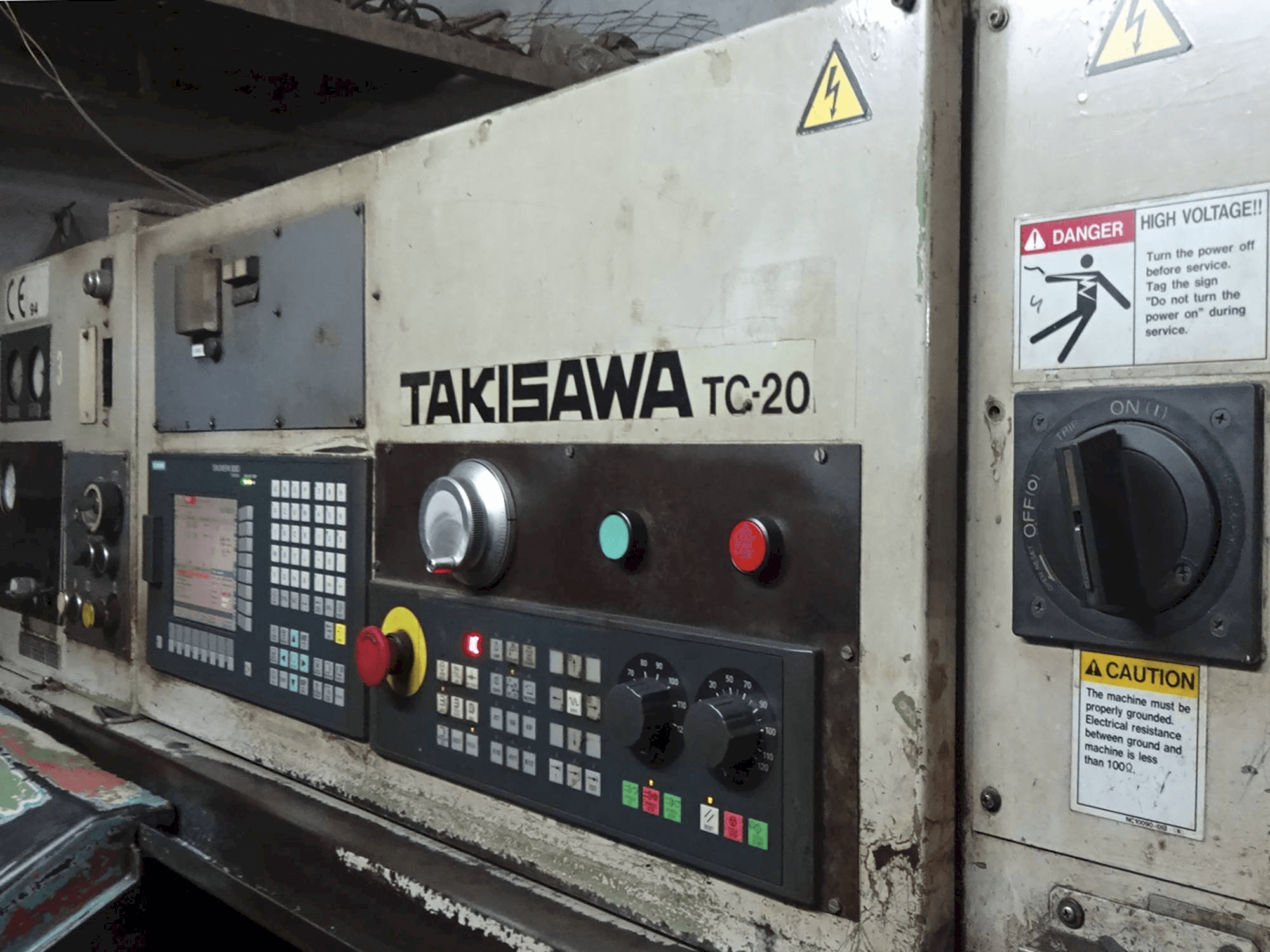 Masina Takisawa TC-20 eestvaade