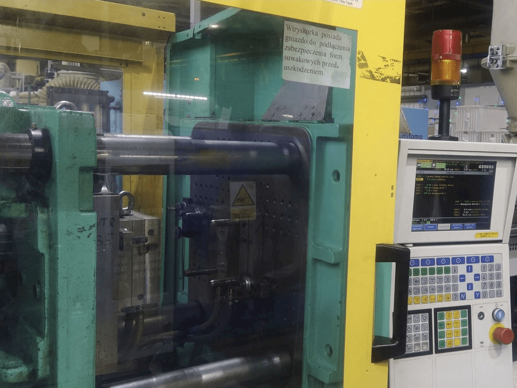 Masina Arburg 420S ALLROUNDER 1000-350 eestvaade