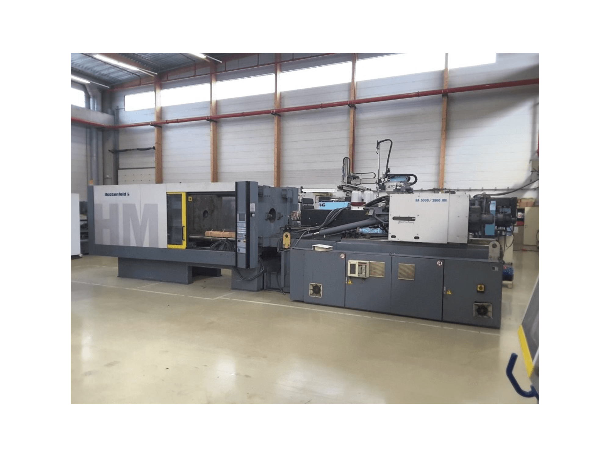 Masina Battenfeld BA 5000 - 2800 HM eestvaade