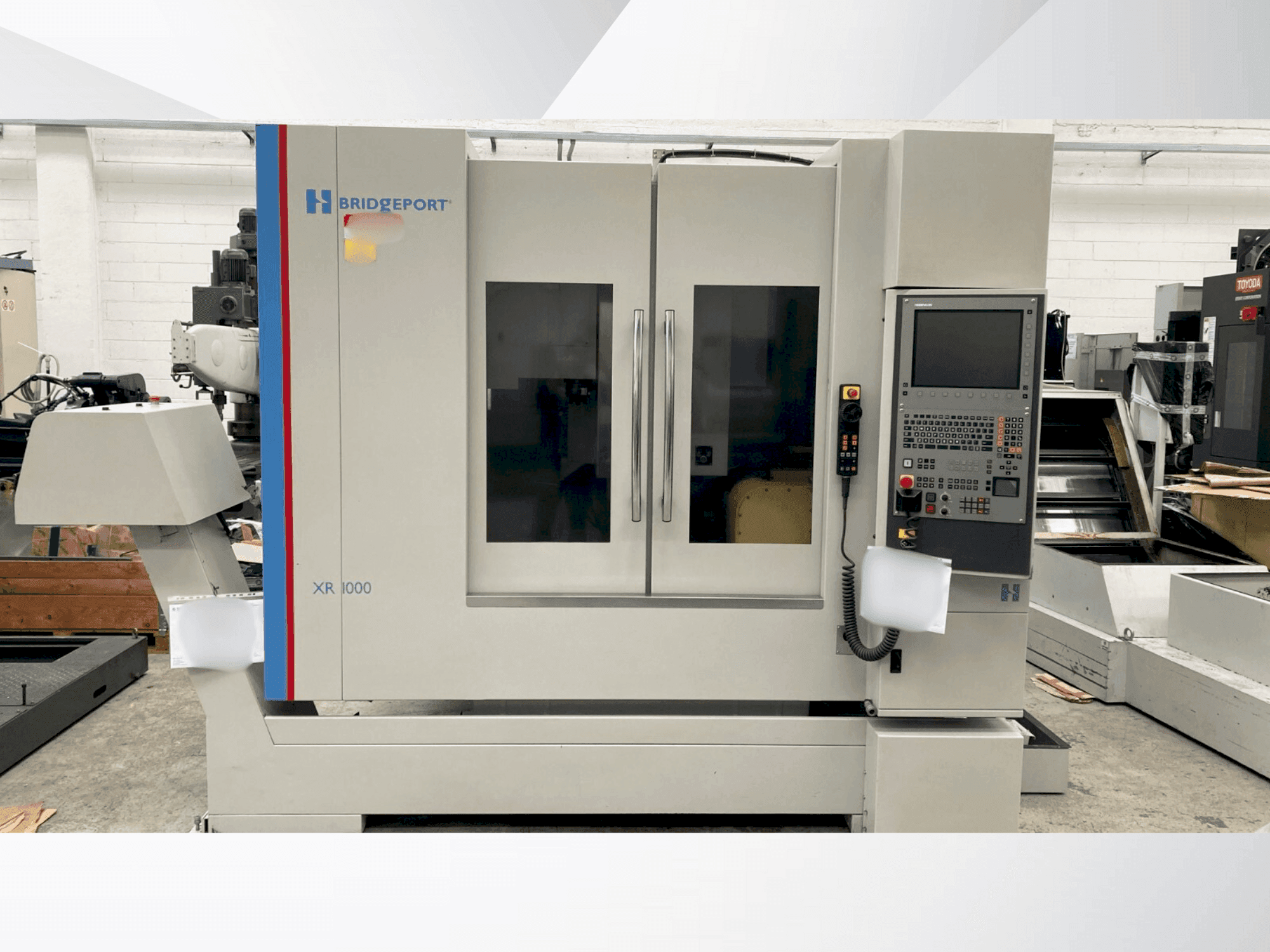 Masina Bridgeport XR 1000 eestvaade
