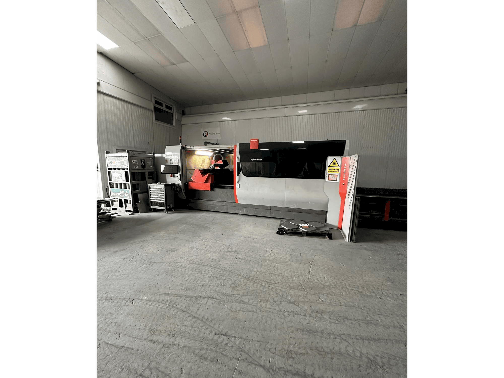 Masina Bystronic Bystar 6KW 3015 Fiber eestvaade