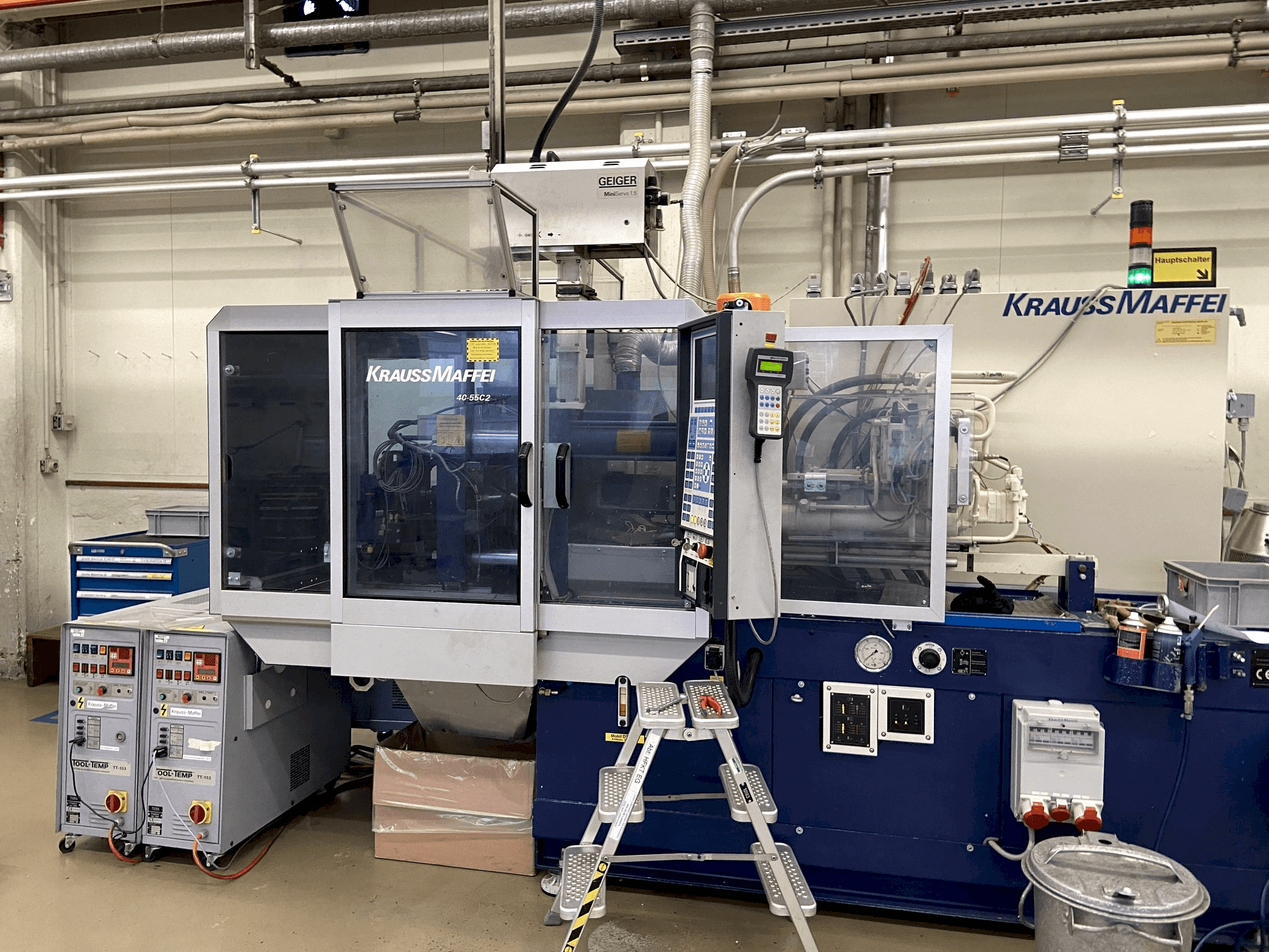 Masina Krauss Maffei 40/55 C2 eestvaade