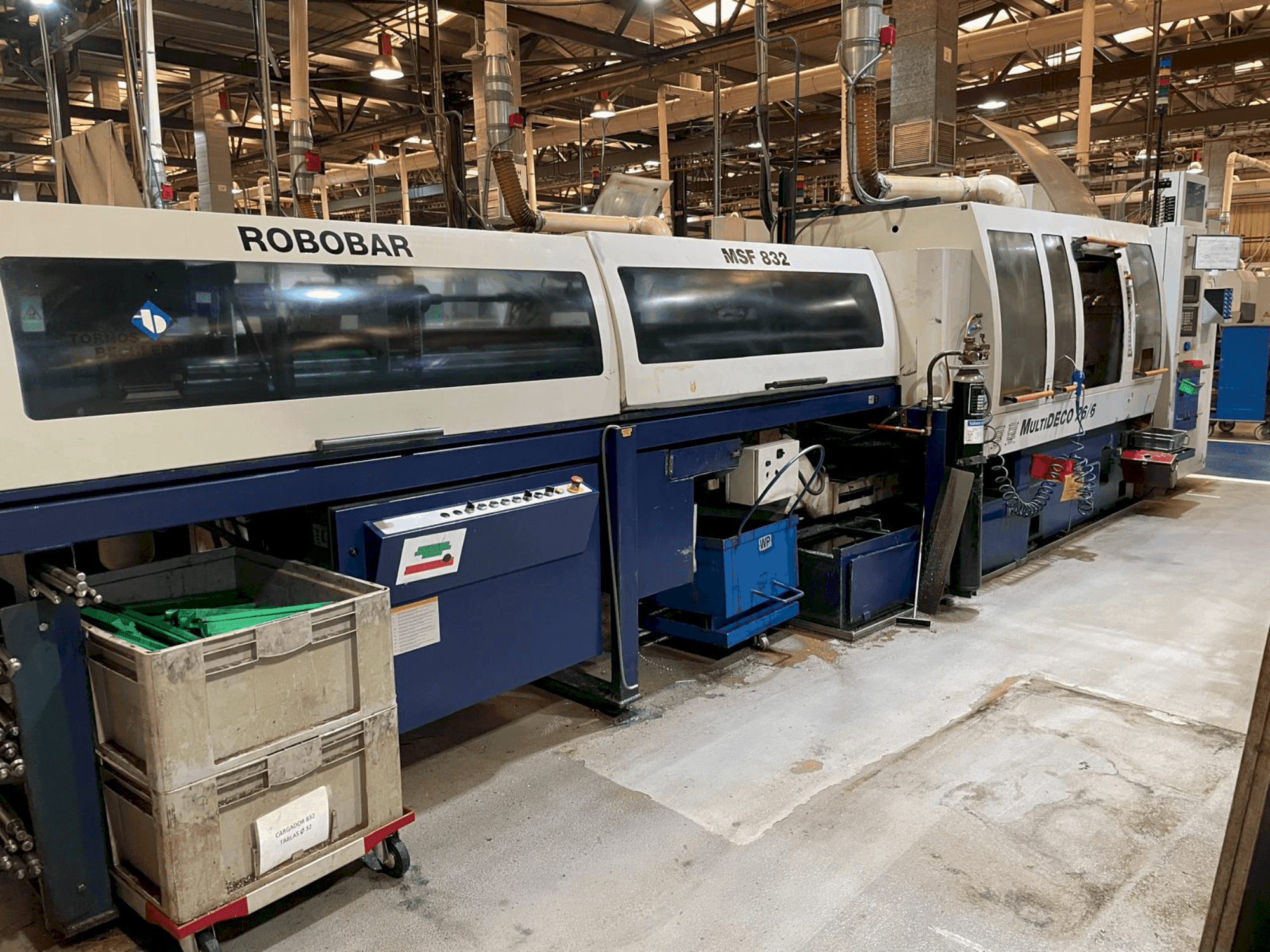 Masina Tornos-Bechler MultiDeco 26-6 eestvaade