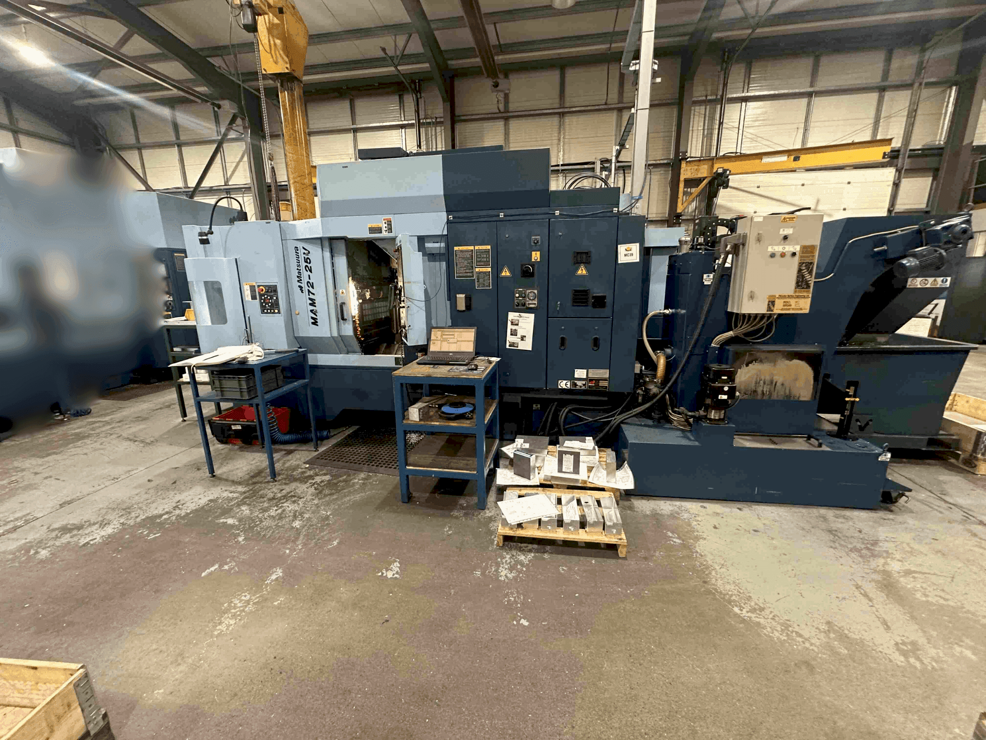 Masina Matsuura MAM72-25V eestvaade