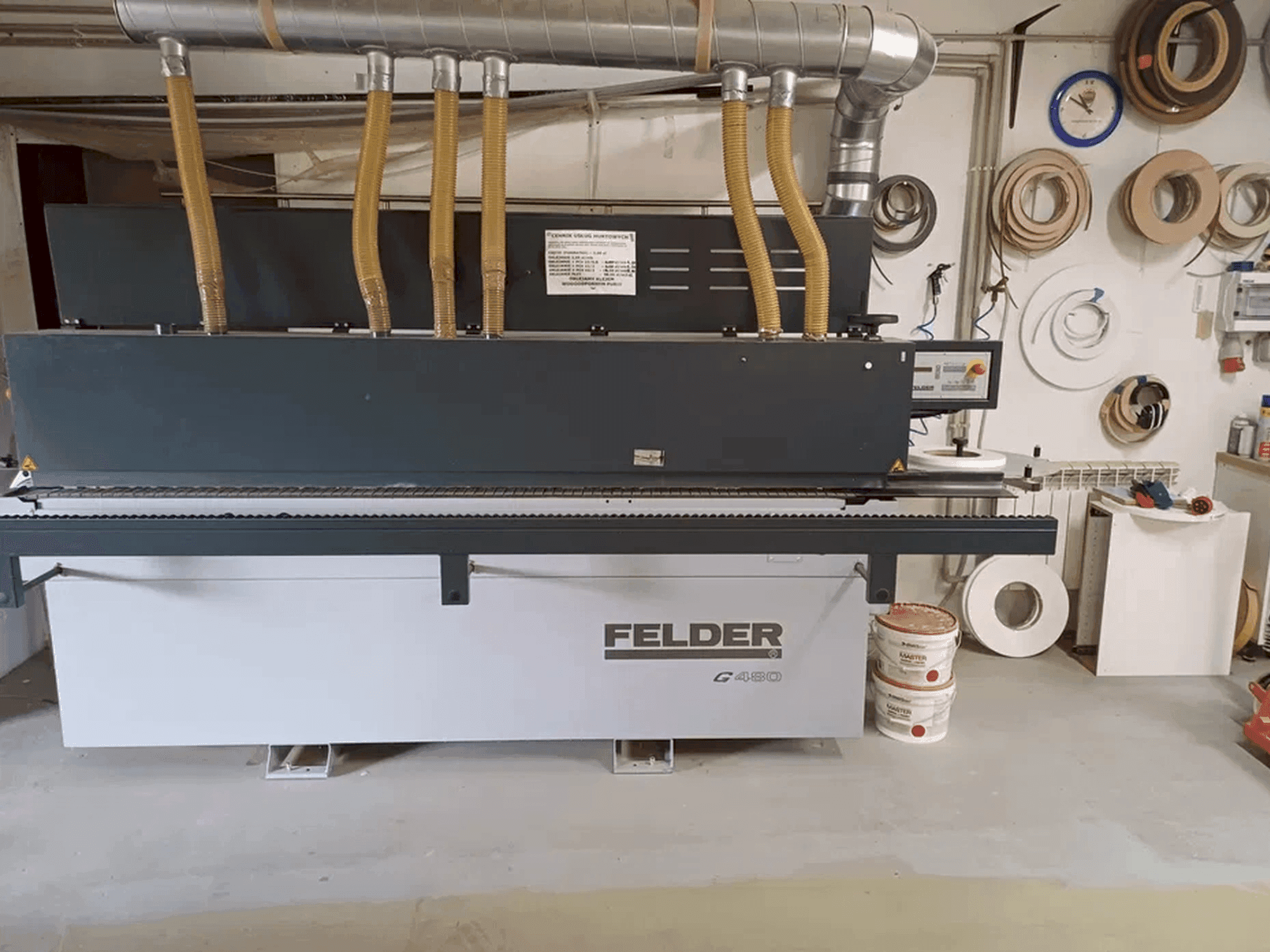 Masina FELDER G480 eestvaade