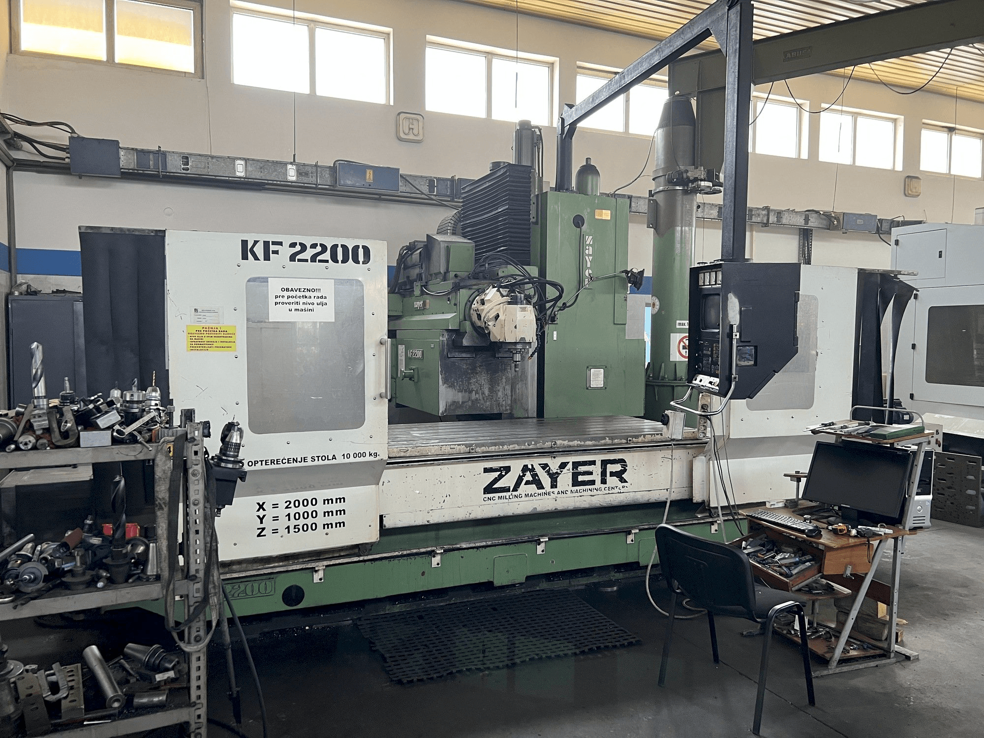 Masina Zayer KF 2200 eestvaade