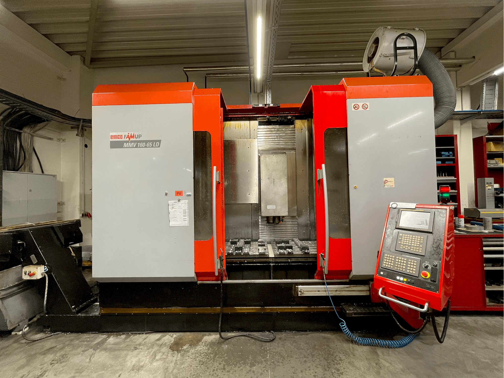 Masina EMCO Famup MMV-160-65LD eestvaade