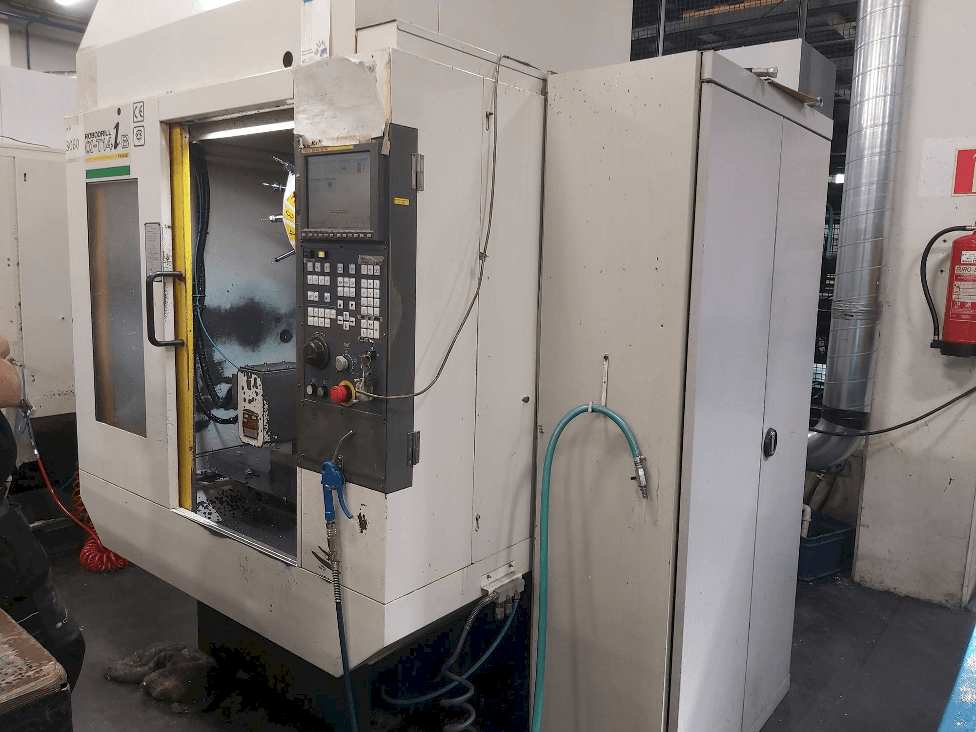 Masina FANUC Robodrill Alpha T14iB eestvaade