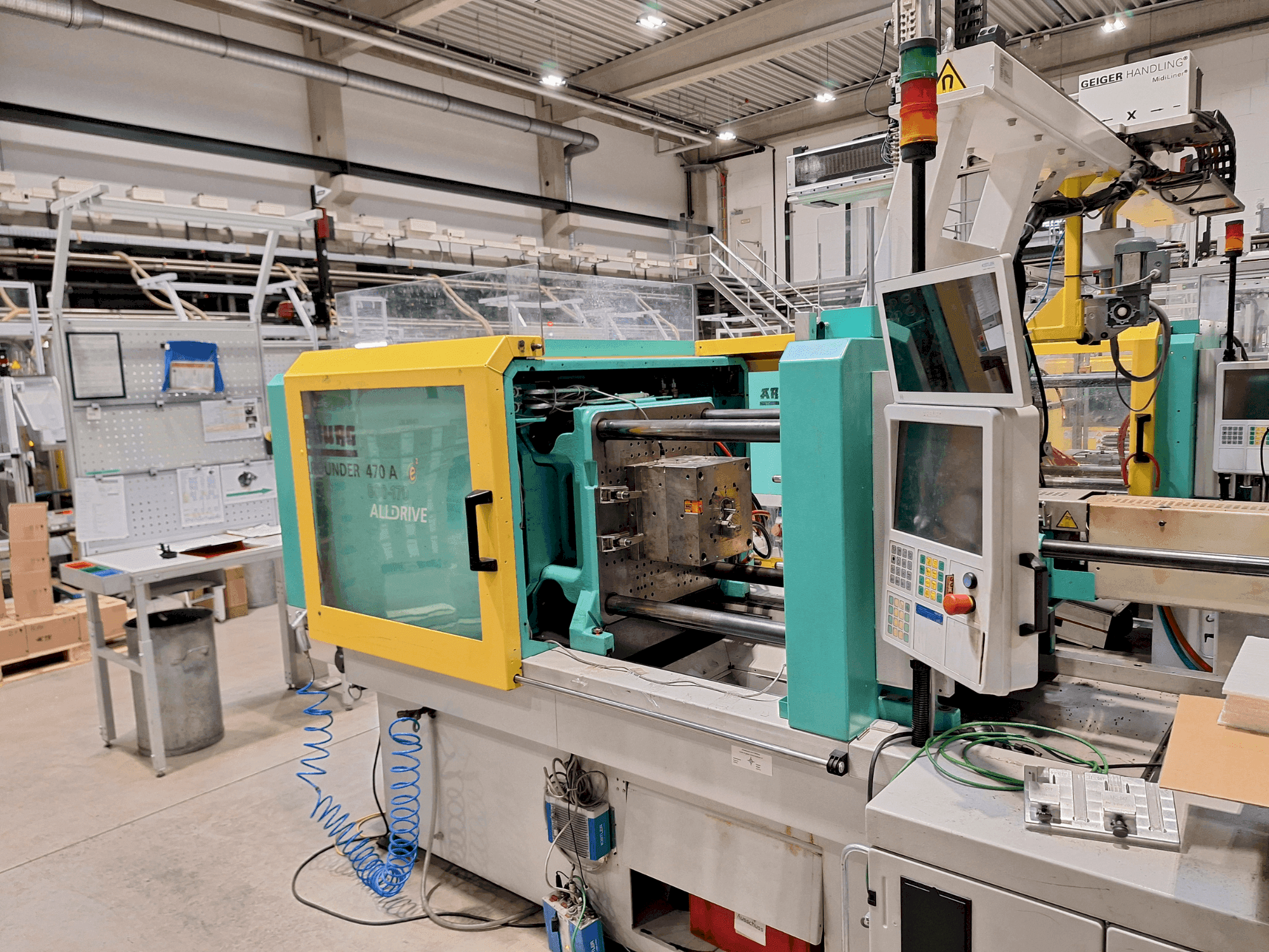 Masina Arburg 470 A 800-170 eestvaade