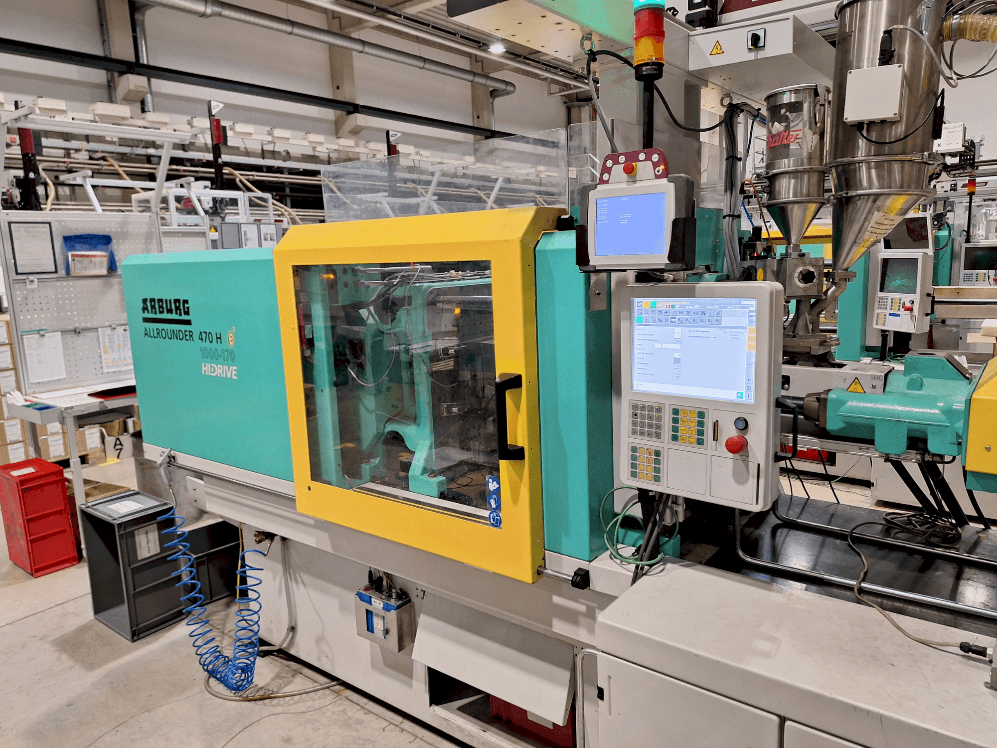 Masina Arburg 470 H 1000-170 eestvaade