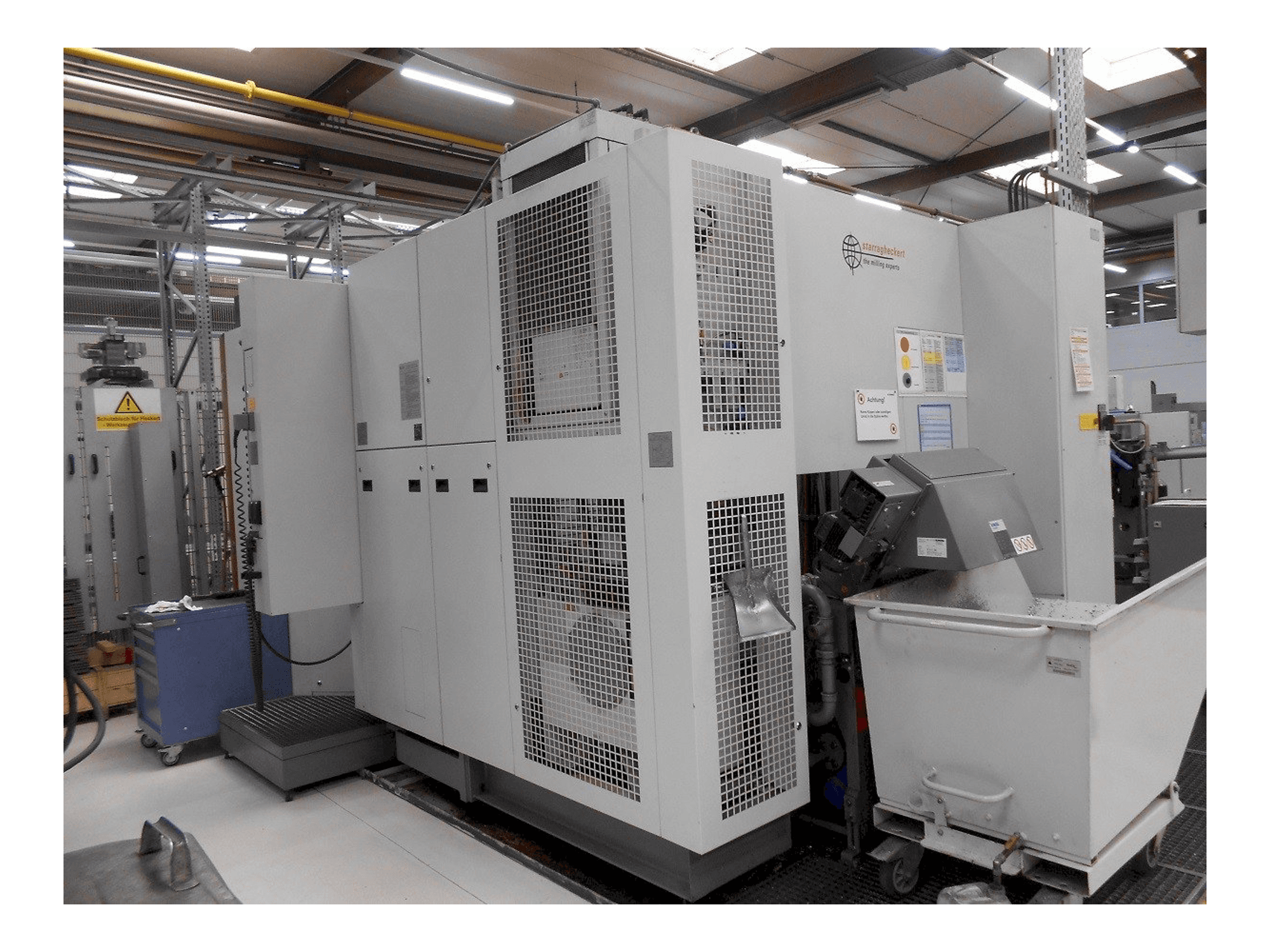 Masina Heckert HEC 500 D XXL vasaku külje vaade