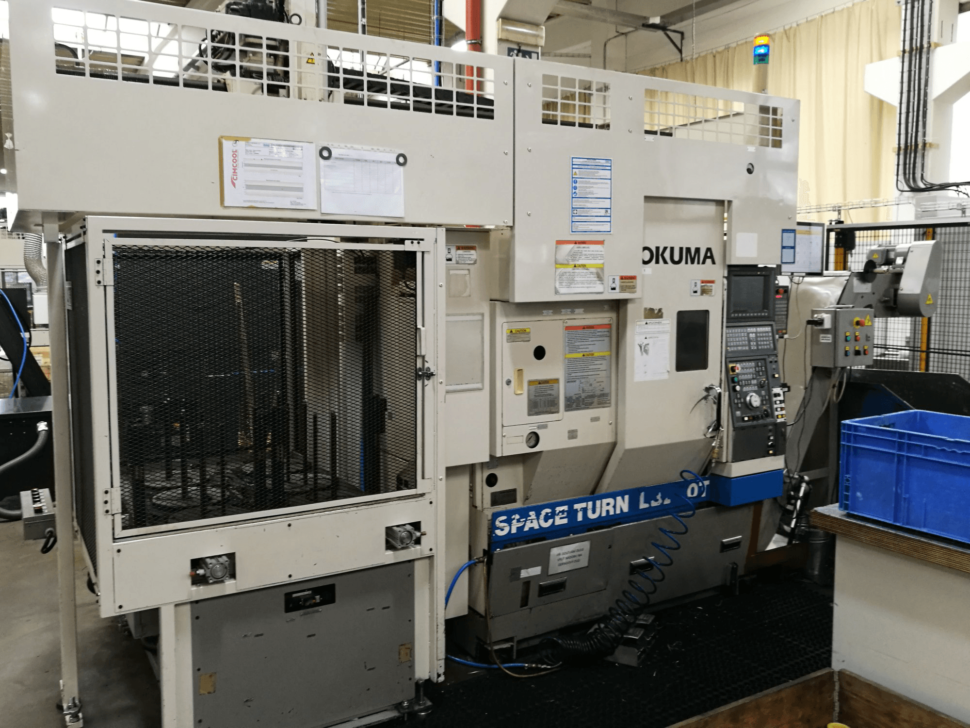 Masinavaade Okuma SPACE TURN LB250T vasakult