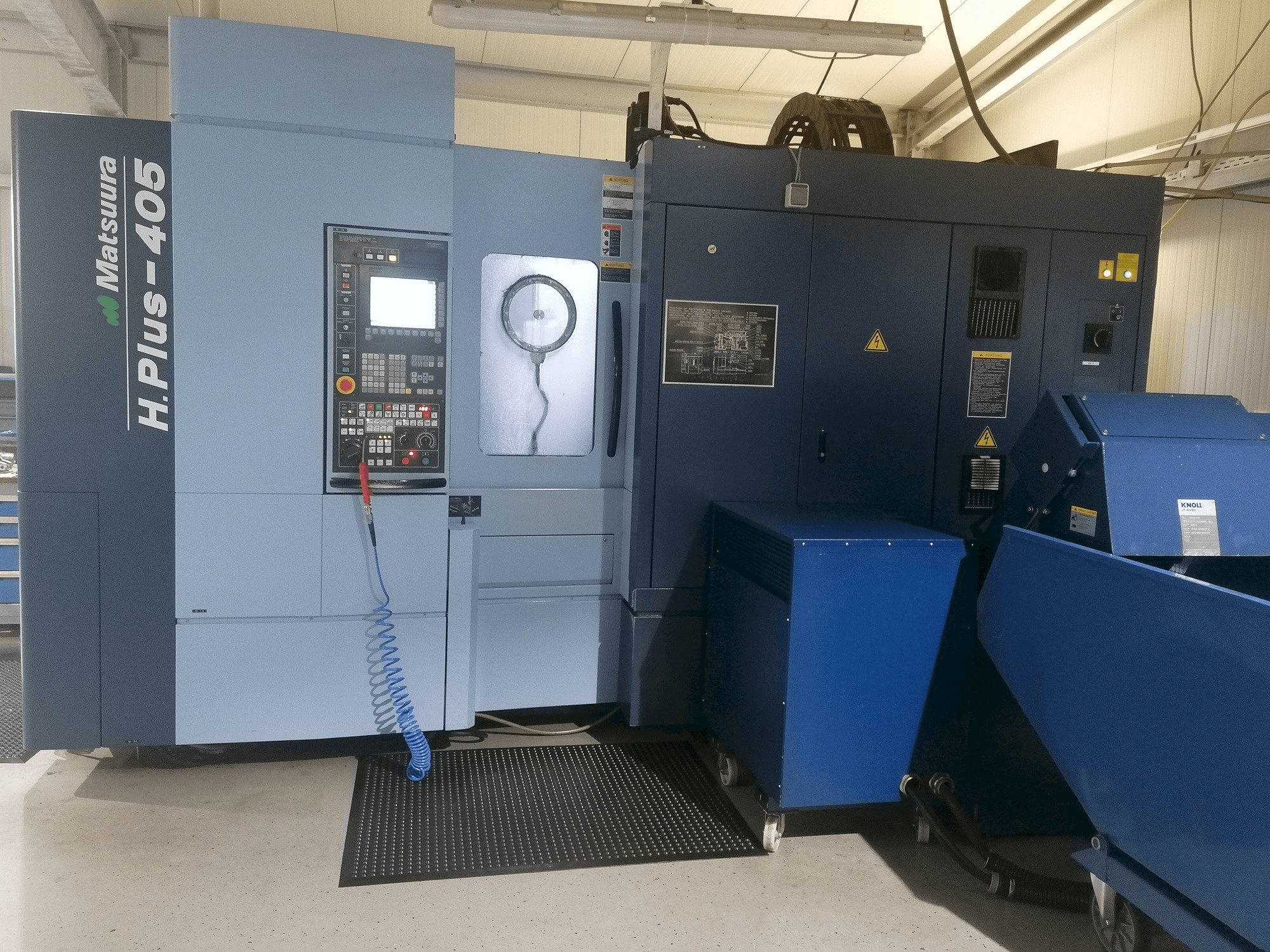 Masina Matsuura H-PLUS-405 eestvaade