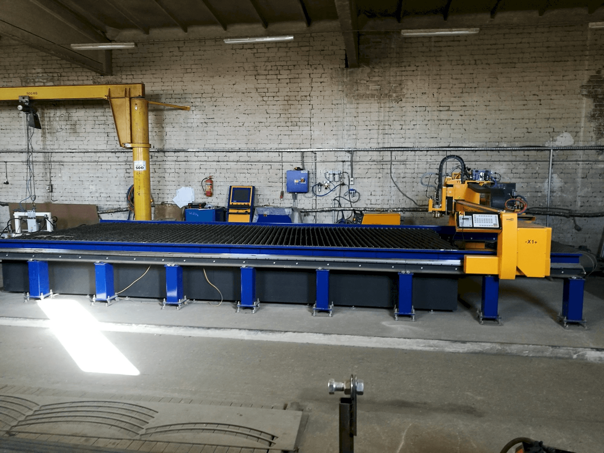 Masina MicroStep PlasmaCut 6001.25PG eestvaade