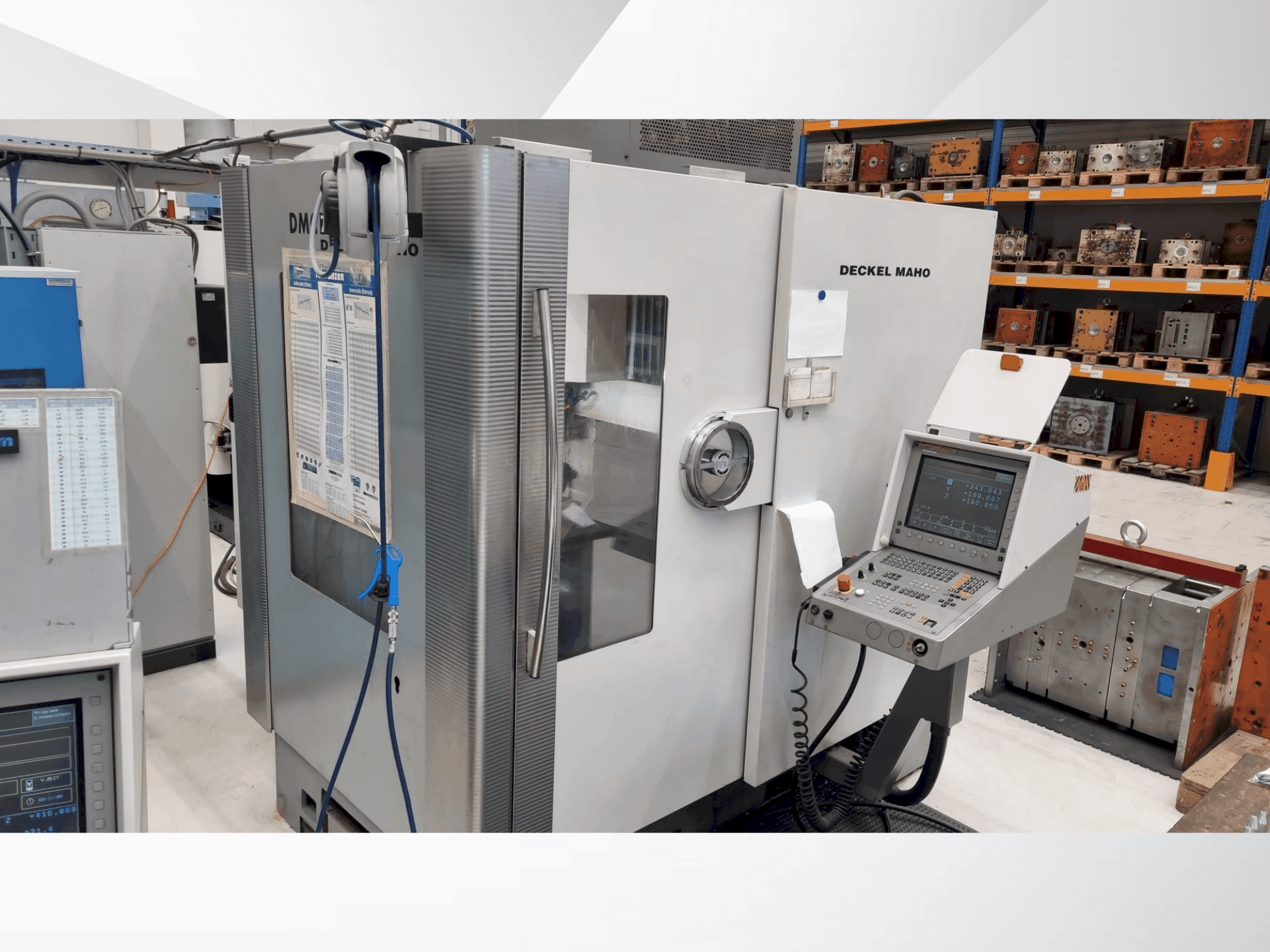 Masina DECKEL MAHO DMC 70 V eestvaade