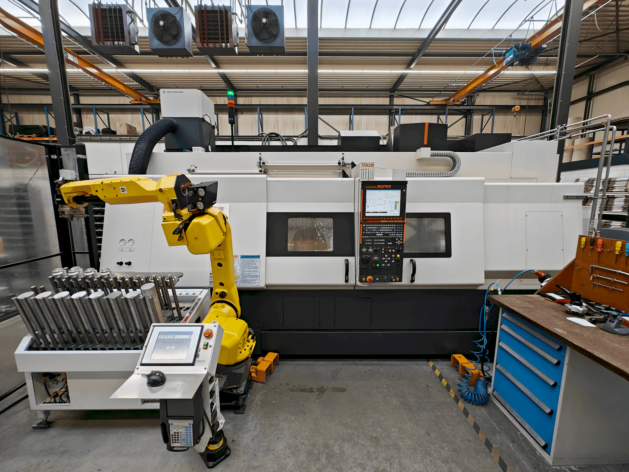 Masina Mazak Integrex 400-IV-S x 1500 eestvaade