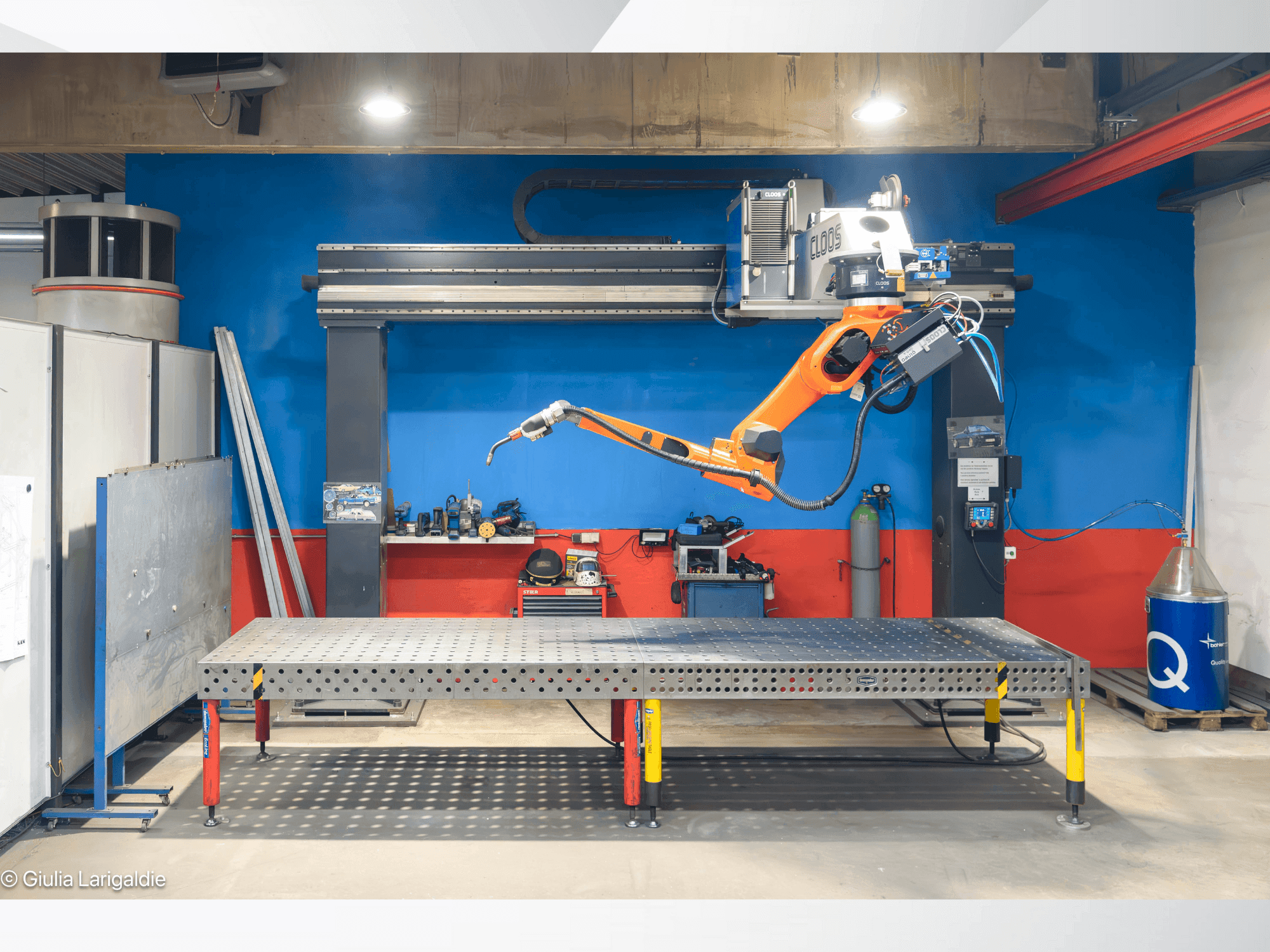 Masina CLOOS Instant pro IRPS eestvaade