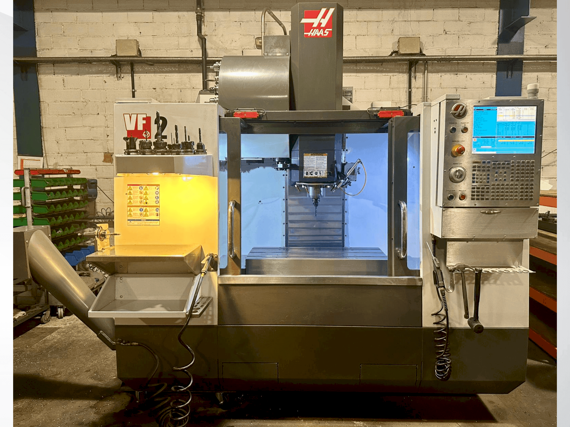 Masina HAAS VF-2 eestvaade