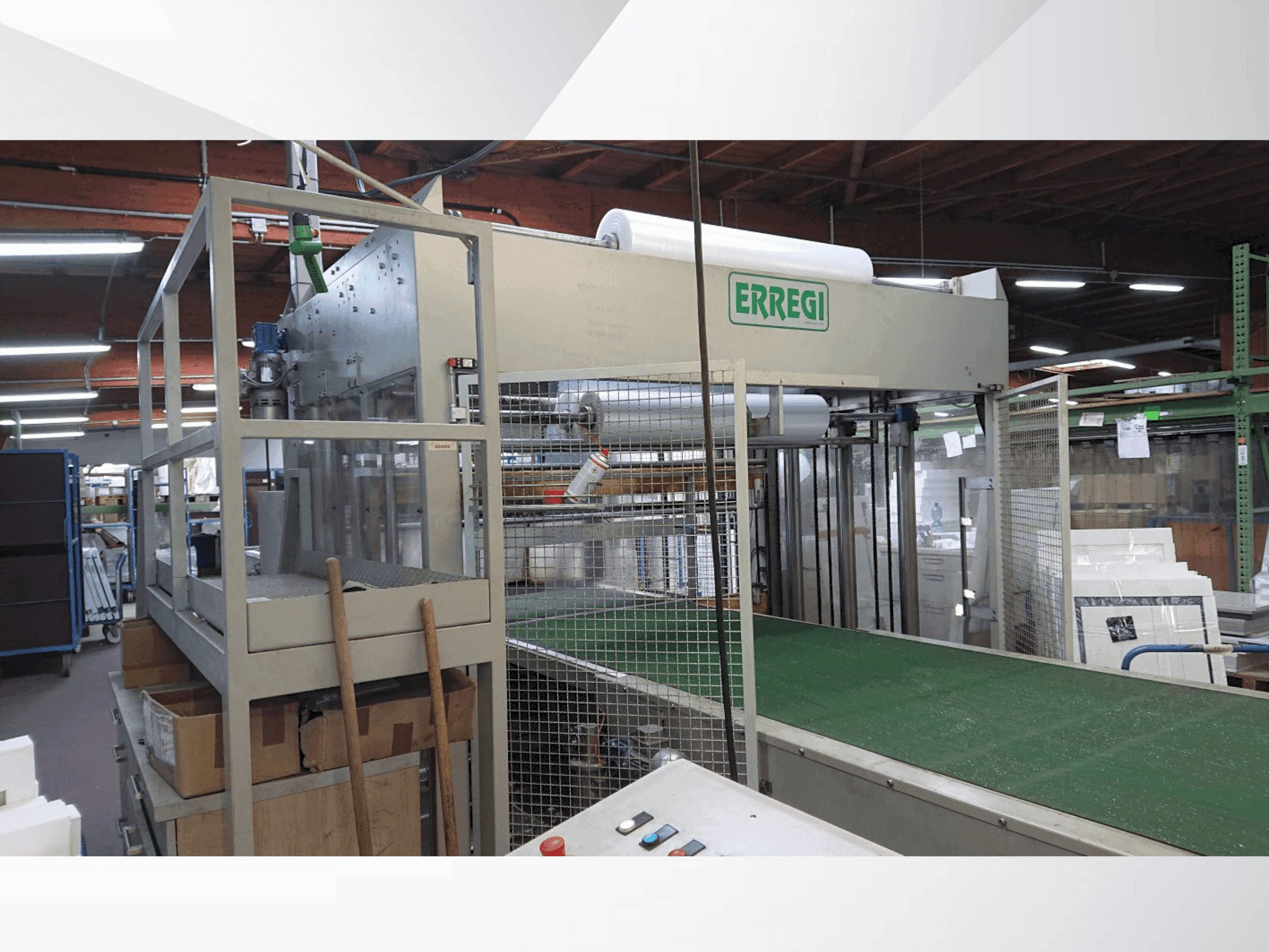 Masina ERREGI LINE ERREGI eestvaade