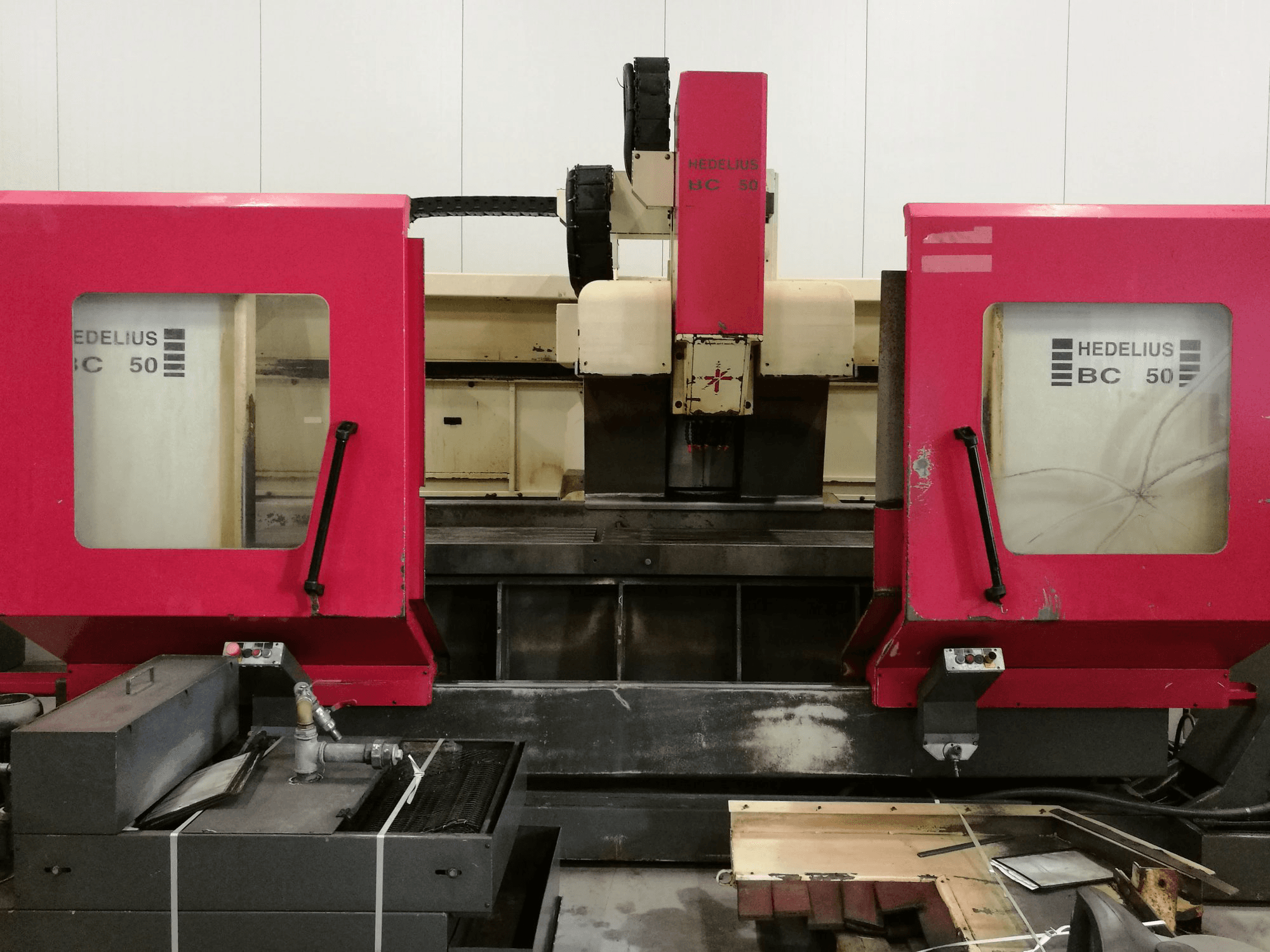 Masina HEDELIUS BC 50 eestvaade