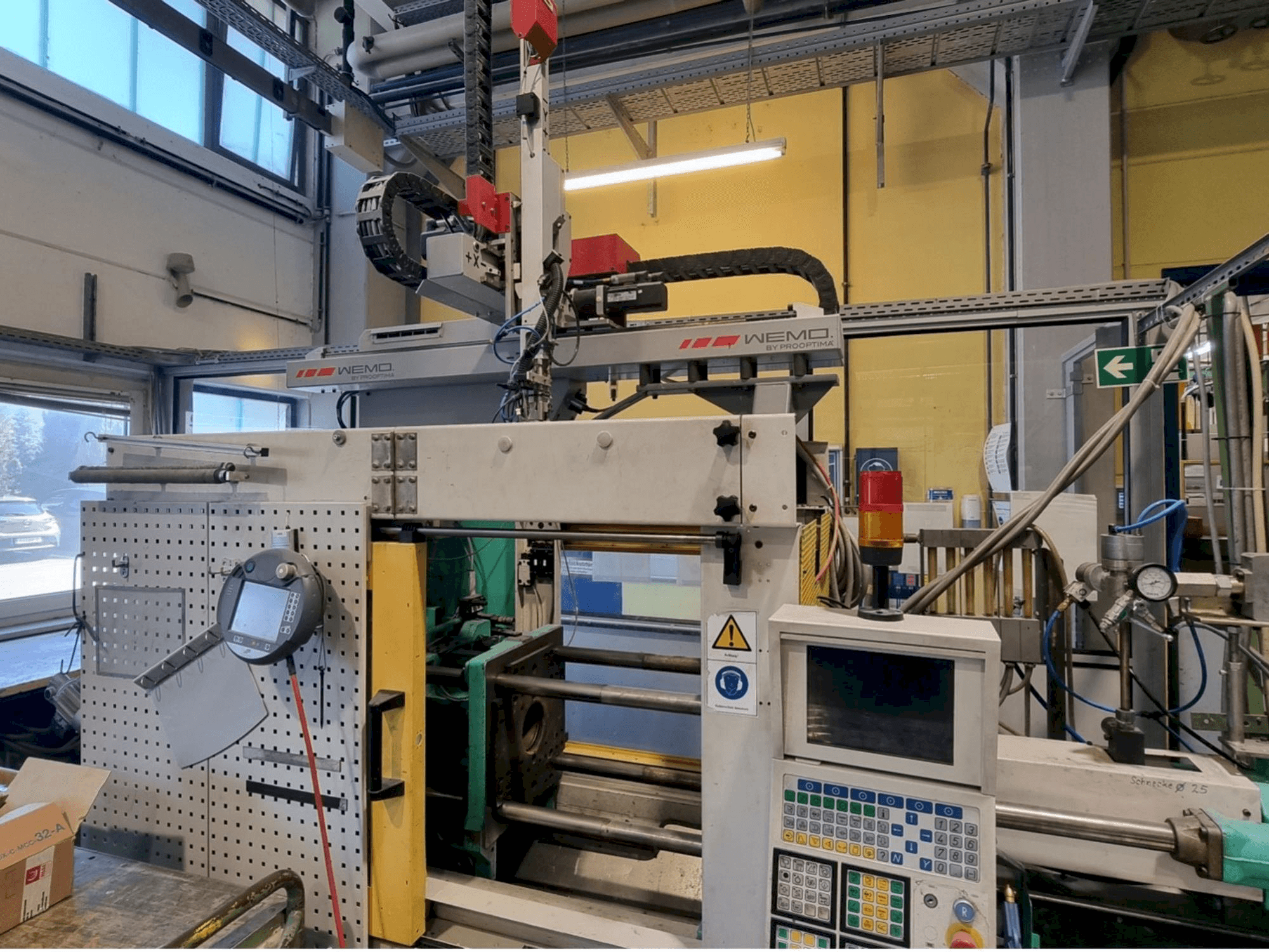 Masina Arburg ALLROUNDER Centex 270 C 500 - 250 eestvaade