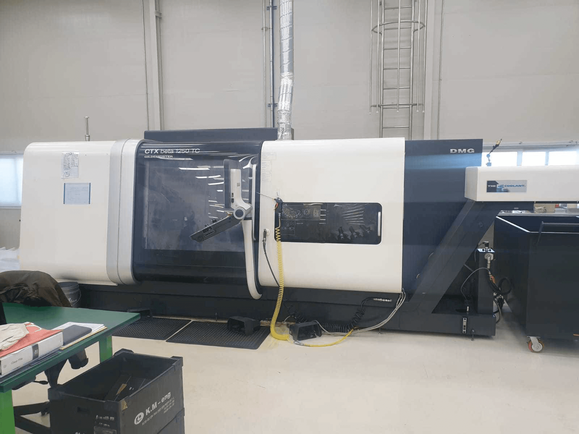 Masina DMG MORI Gildemeister CTX Beta 1250 TC eestvaade