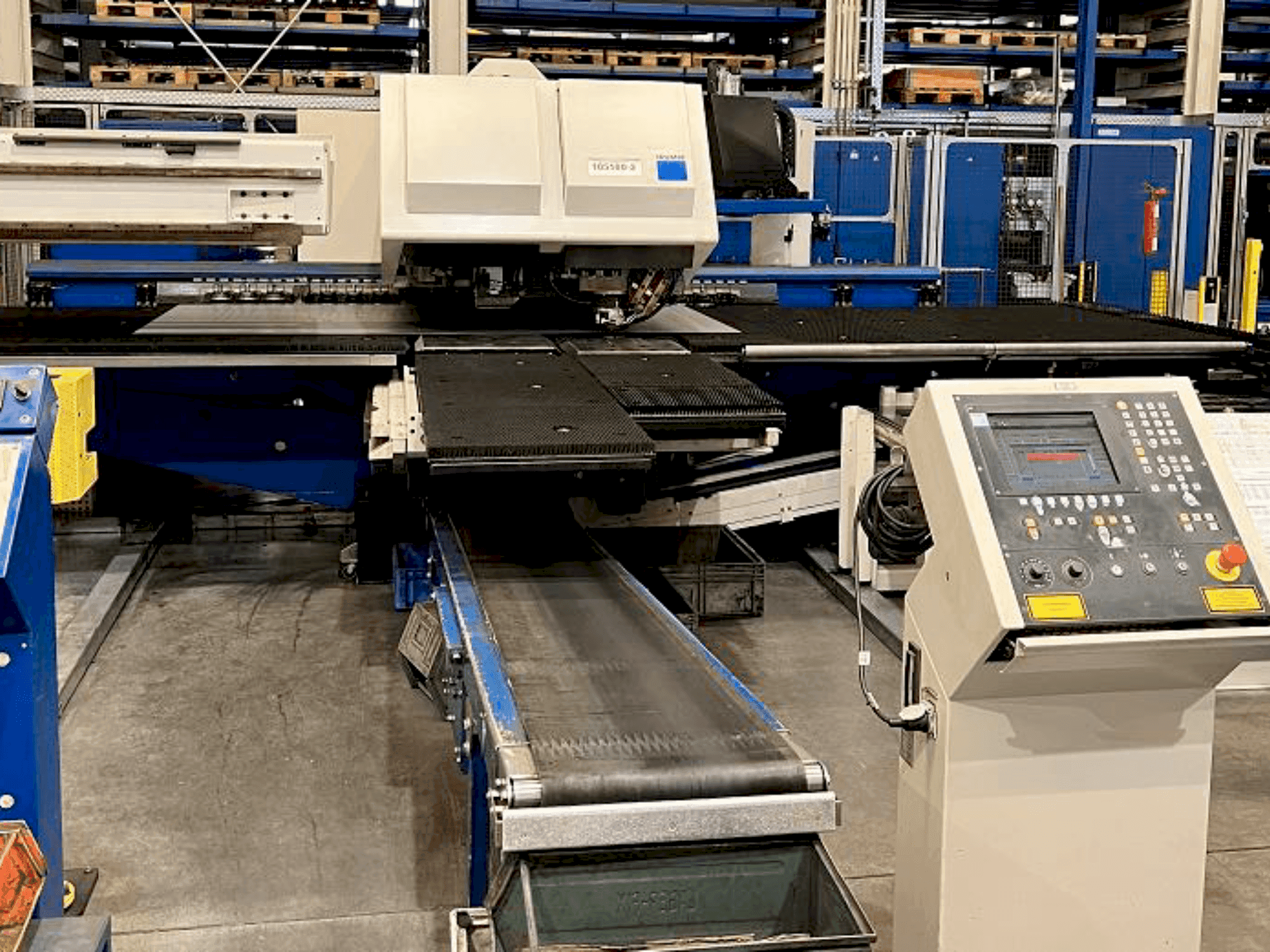 Masina TRUMPF Trumatic 6000 L + Sheetmaster eestvaade