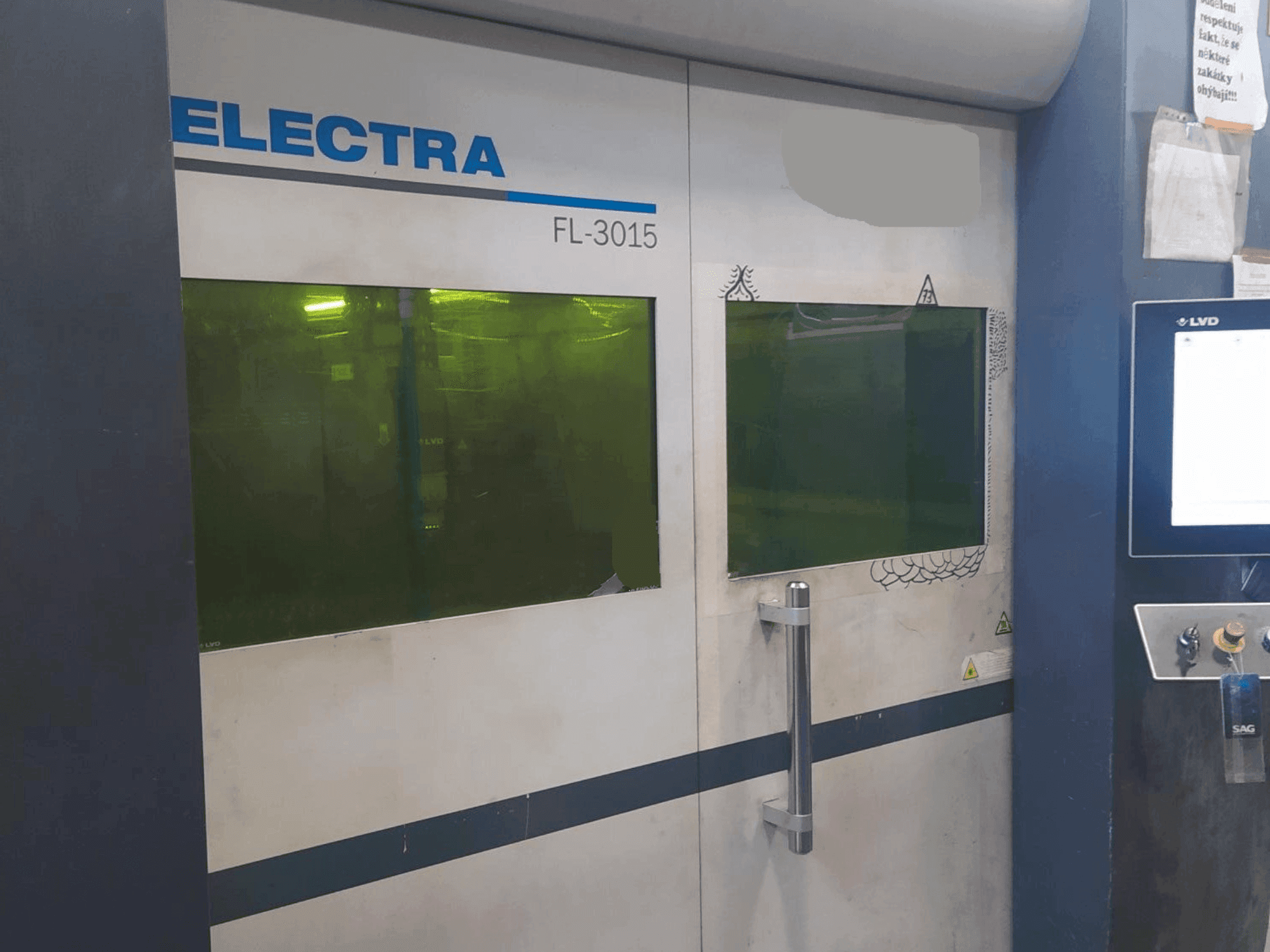 Masina LVD ELECTRA FL-3015 eestvaade