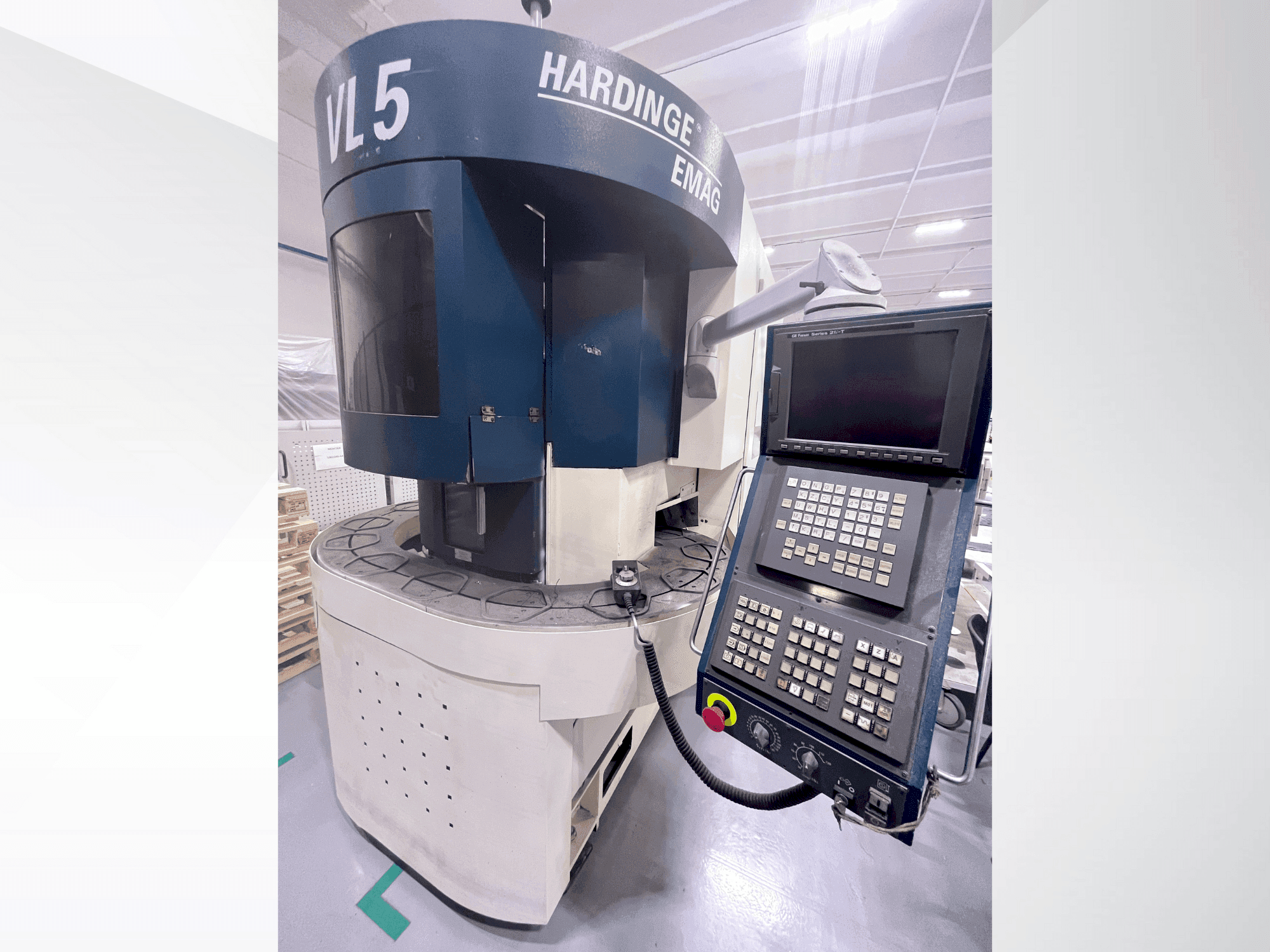 Masina HARDINGE VL-5 eestvaade