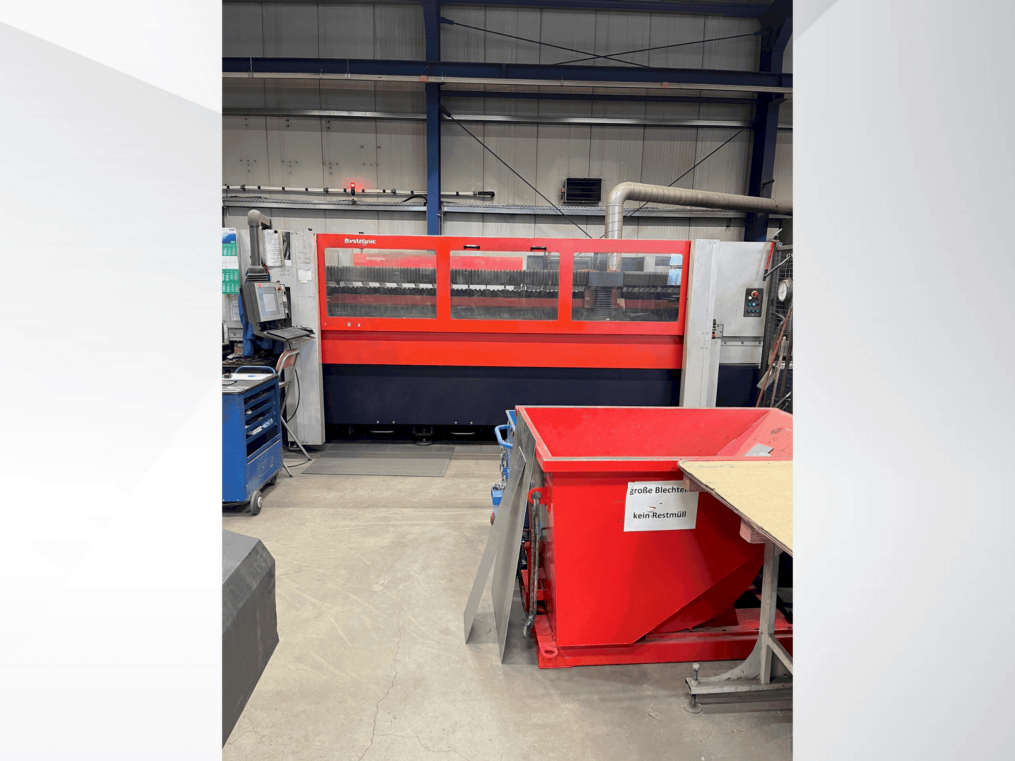Masina Bystronic Bystar 3015 eestvaade